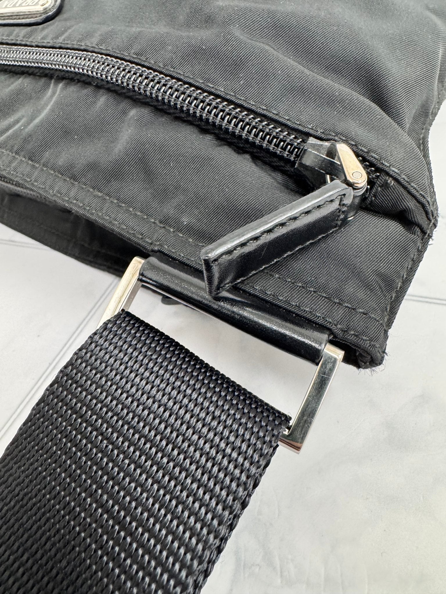 Prada Black Nylon Crossbody Bag