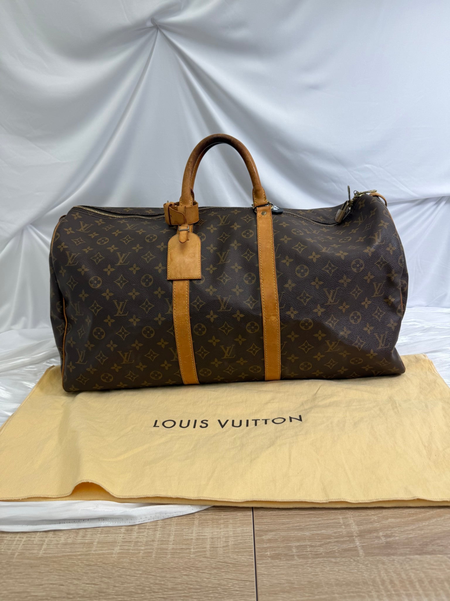 Louis Vuitton Monogram Keepall 55