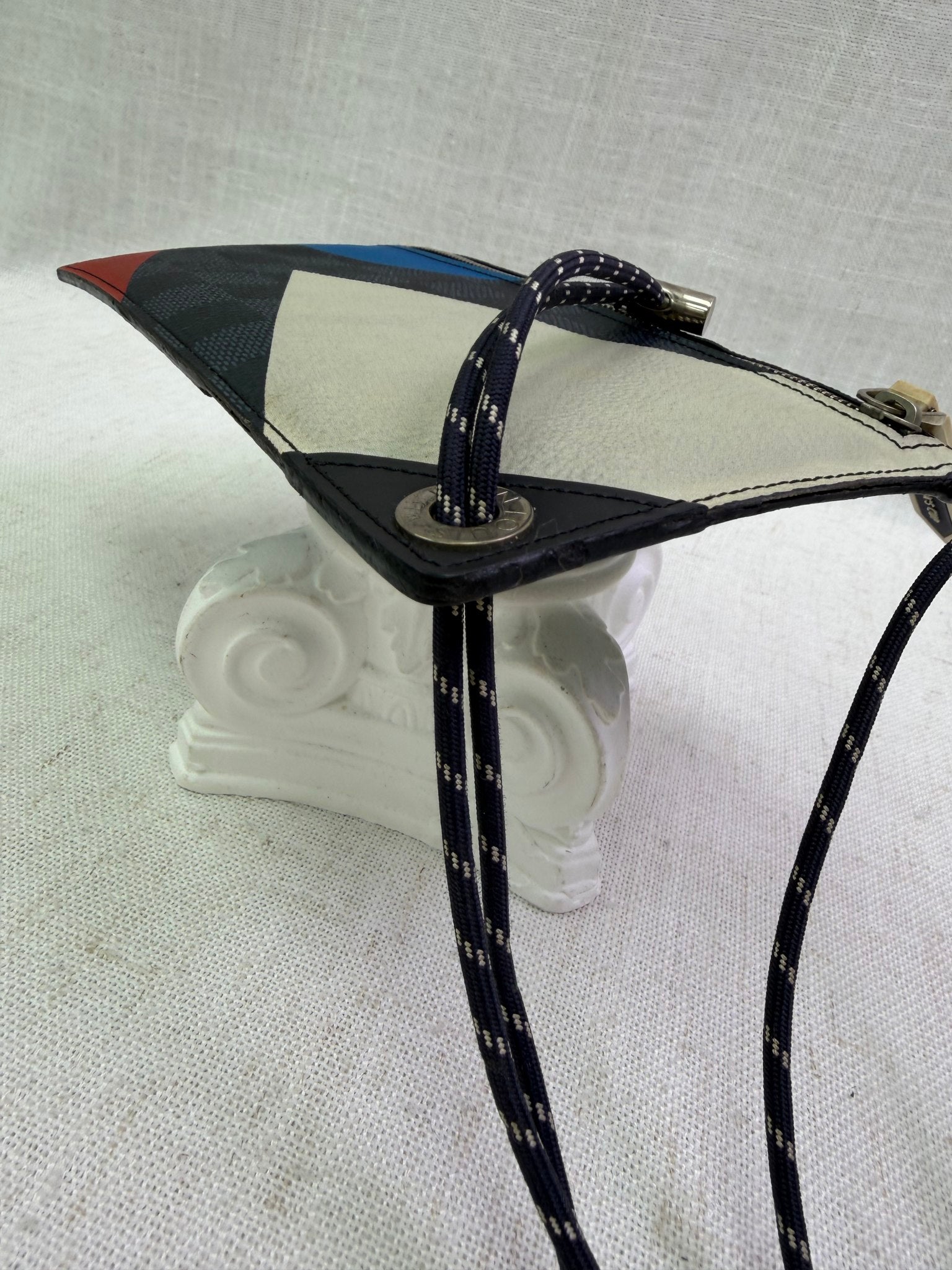 Louis Vuitton Damier Cobalt Americas Cup Pochette Regatta Bag