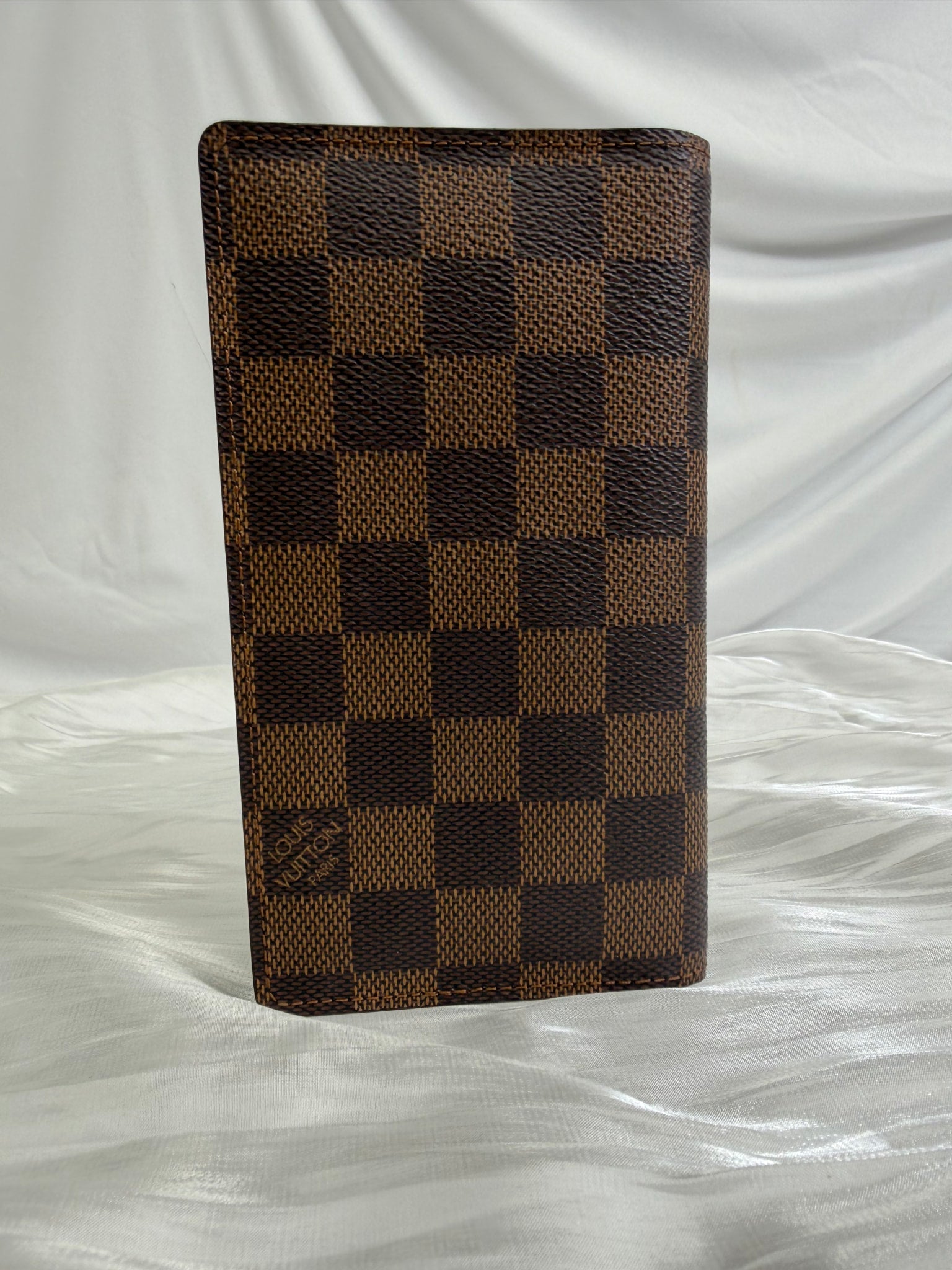 Louis Vuitton Damier Ebene Vertical Long Wallet