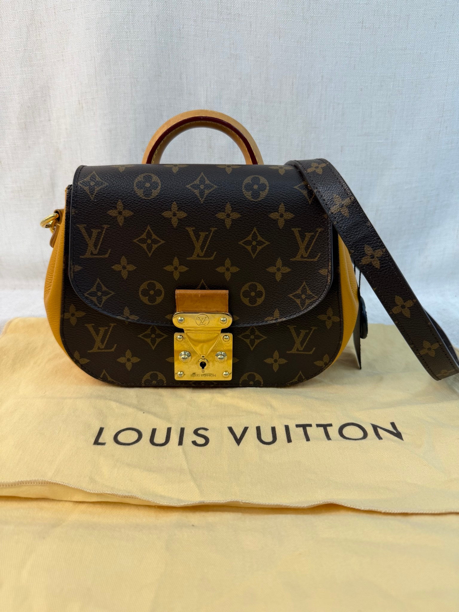 Louis Vuitton Monogram Safron Eden PM Bag