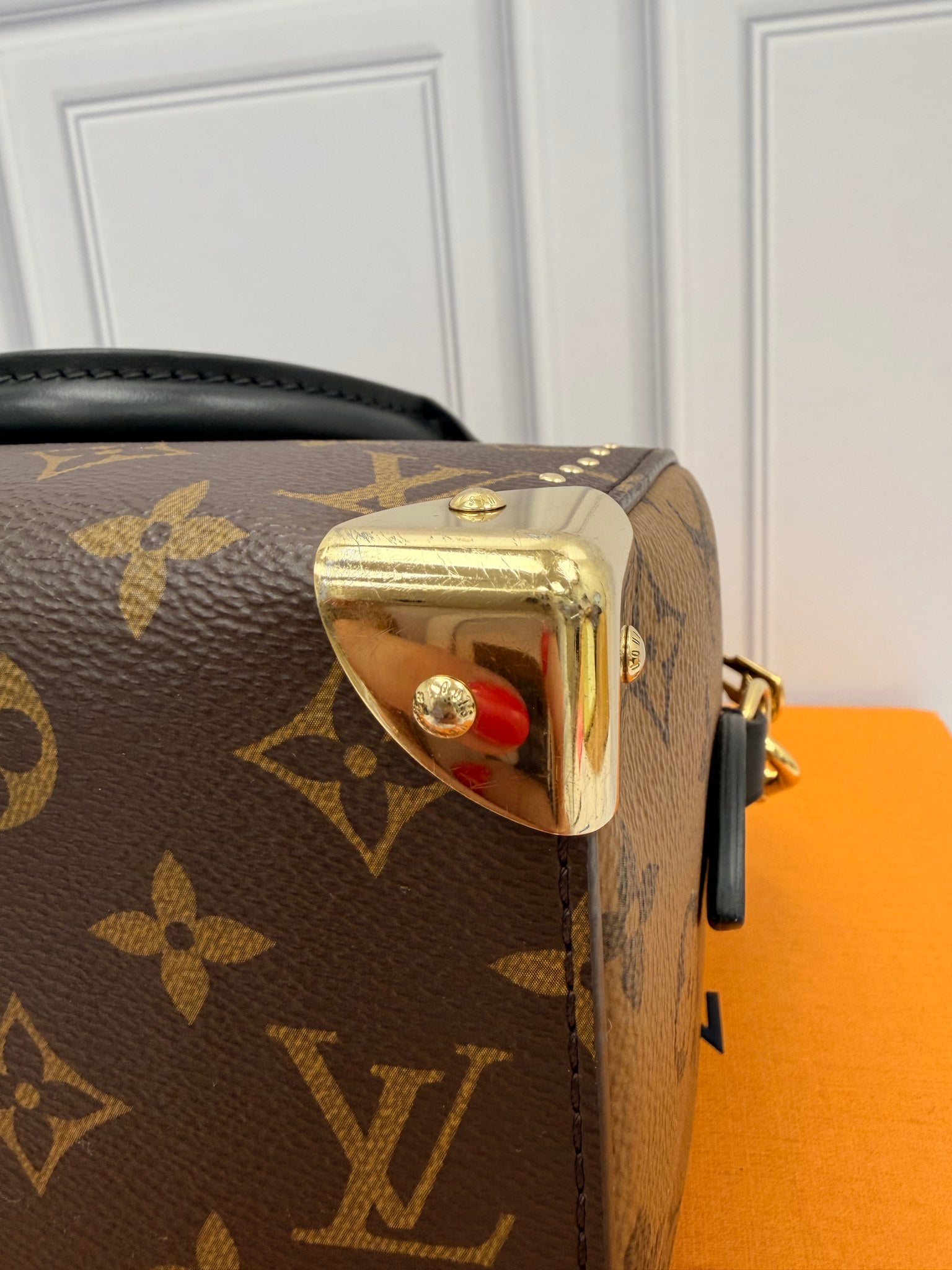 Louis Vuitton Monogram Speedy Trunk 20