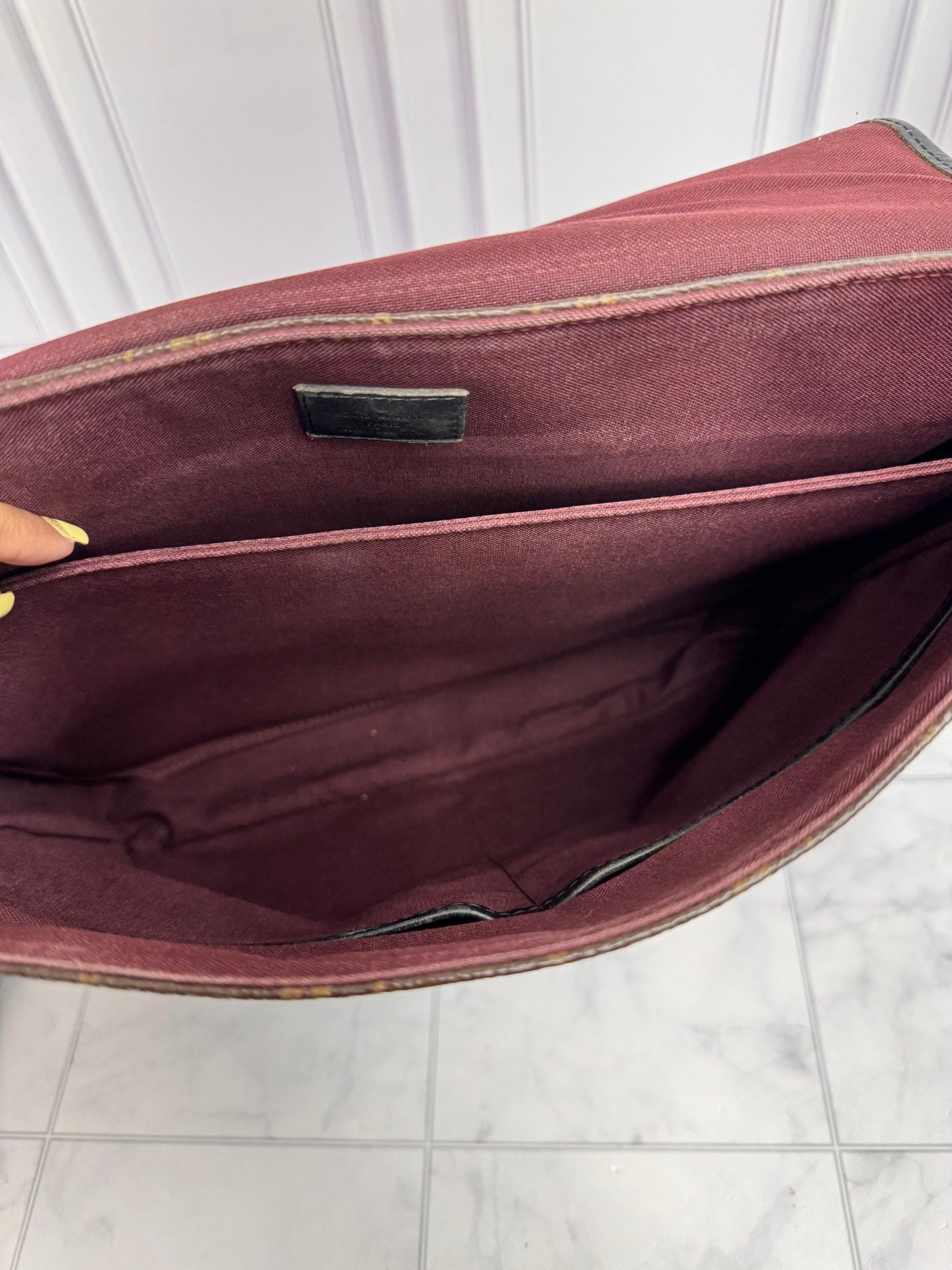 Louis Vuitton Monogram Macassar Bass Messenger Bag MM