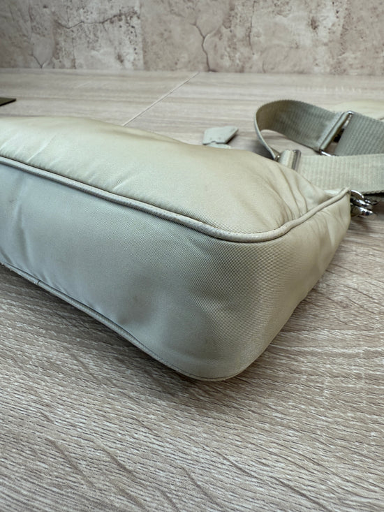 Prada Tan Nylon Re-Edition Crossbody