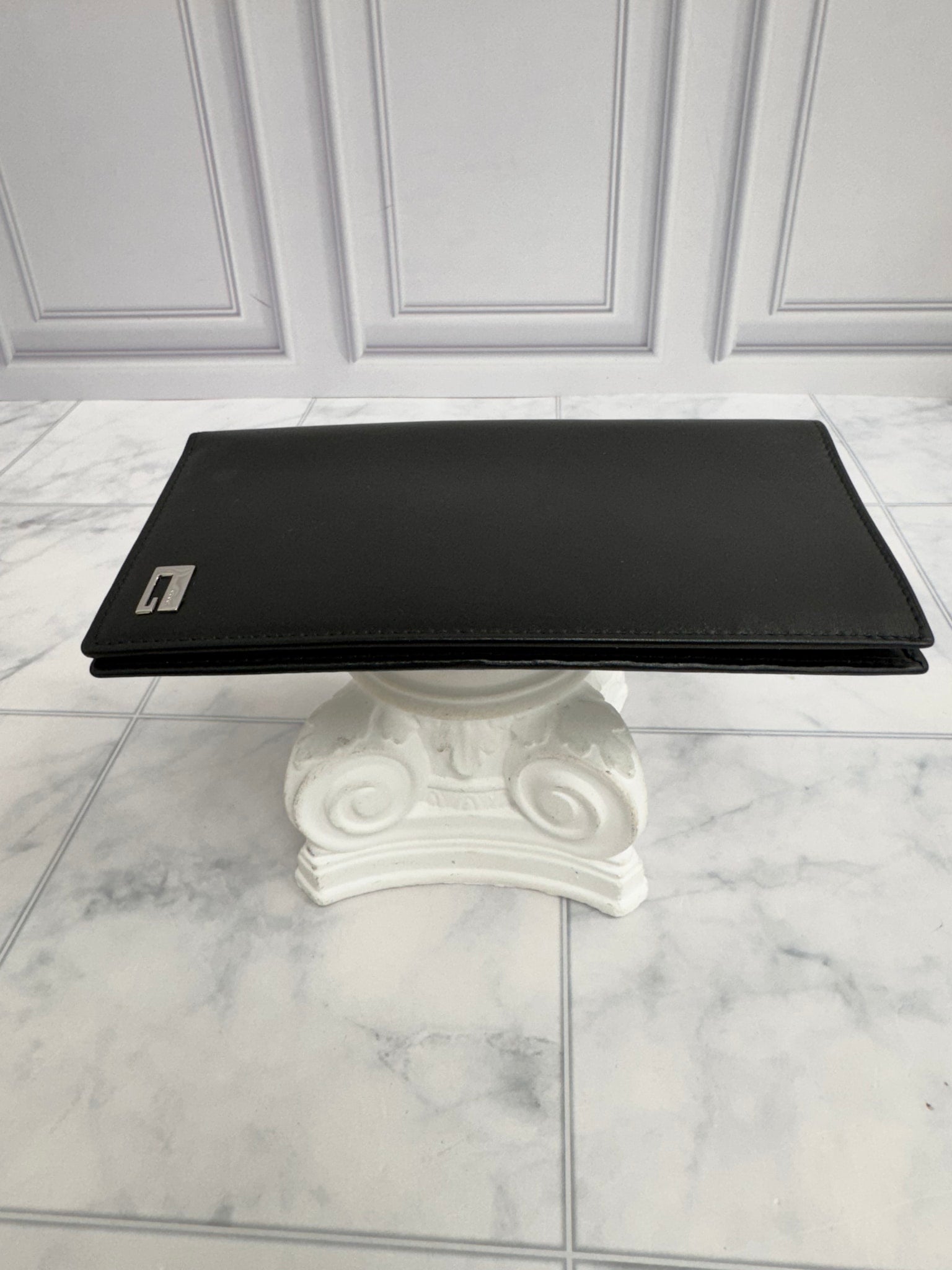 Gucci Black Leather Long Wallet