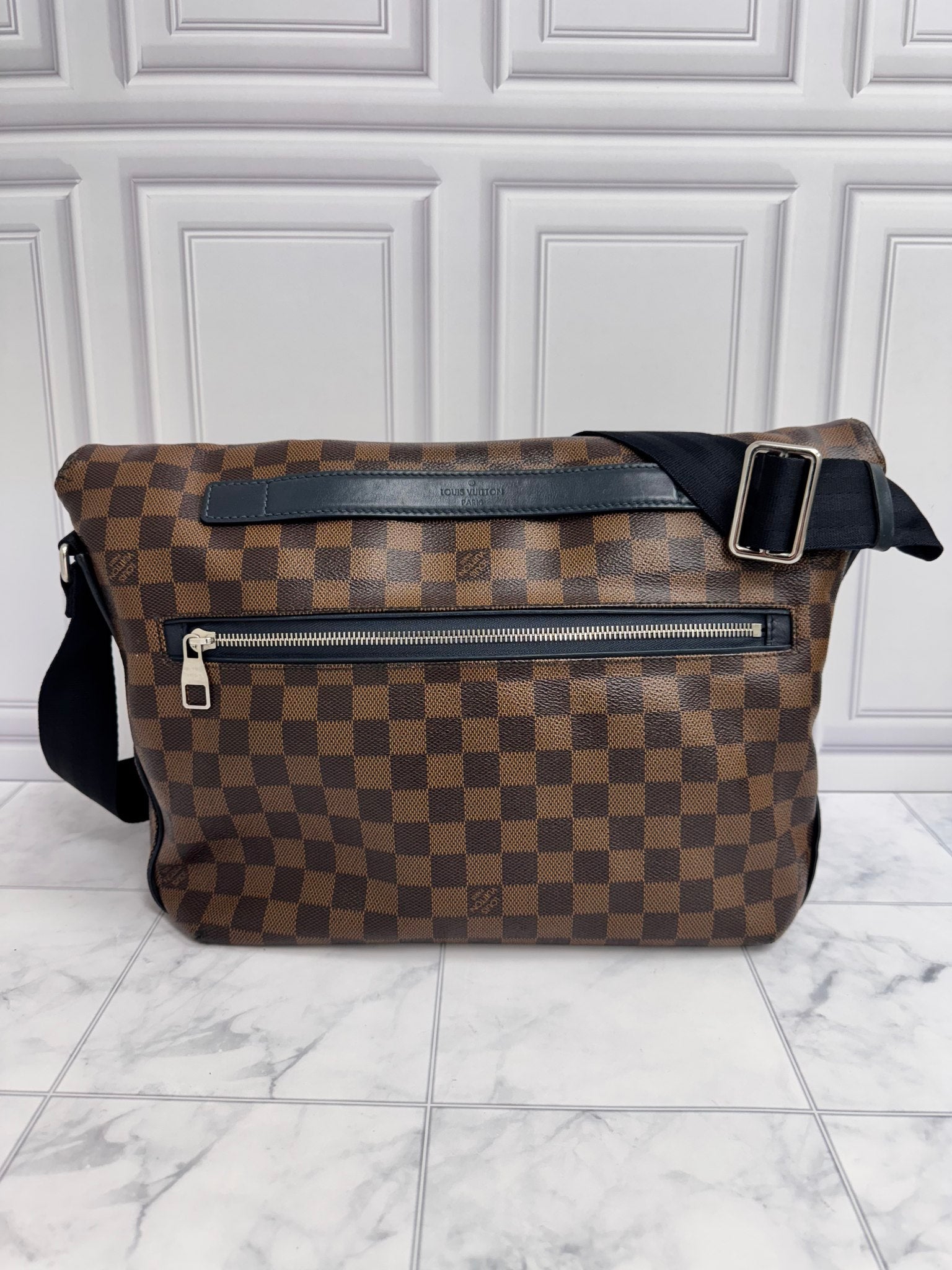 Louis Vuitton Damier Ebene Sprinter Messenger Bag MM