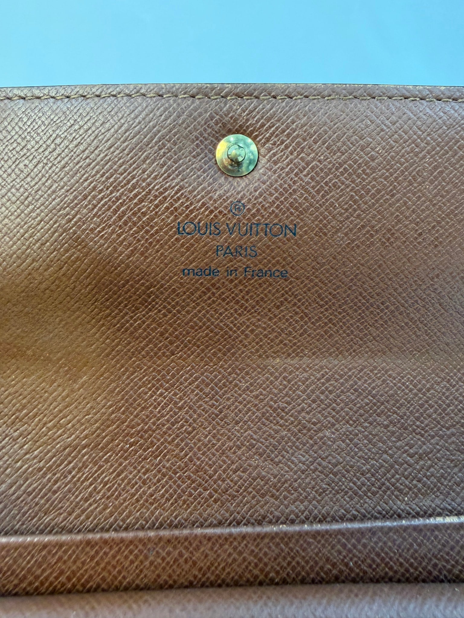 Louis Vuitton Monogram Porte Tresor Etui Wallet