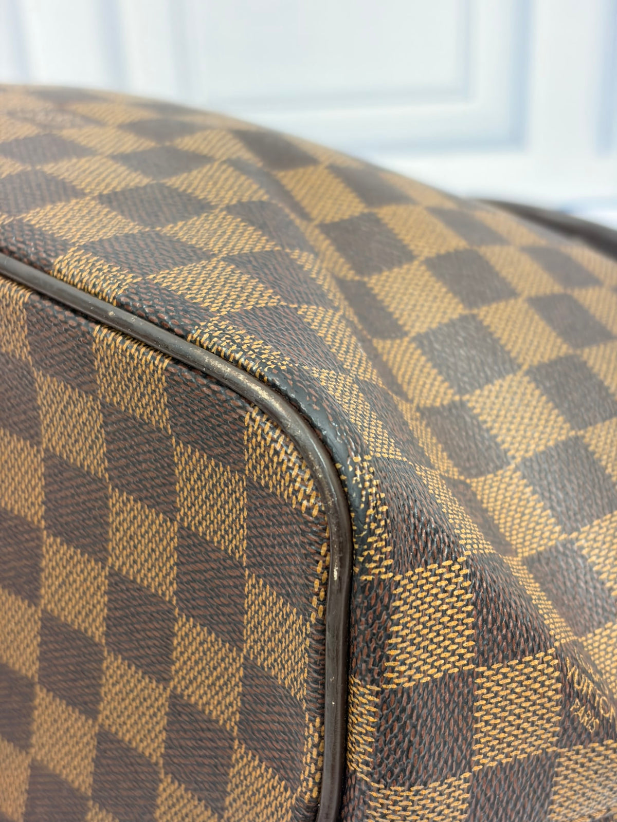  Louis Vuitton Damier Ebene Saleya Tote Bag PM