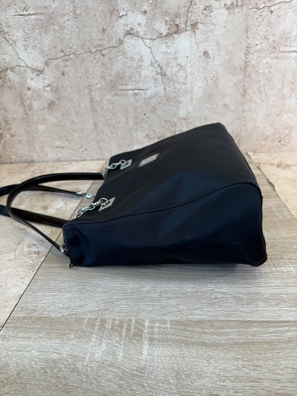 MCM Black Nylon Shoulder Bag