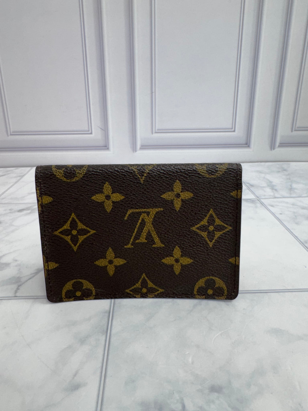 Louis Vuitton Monogram Porte 2 Cartes Vertical Card Holder