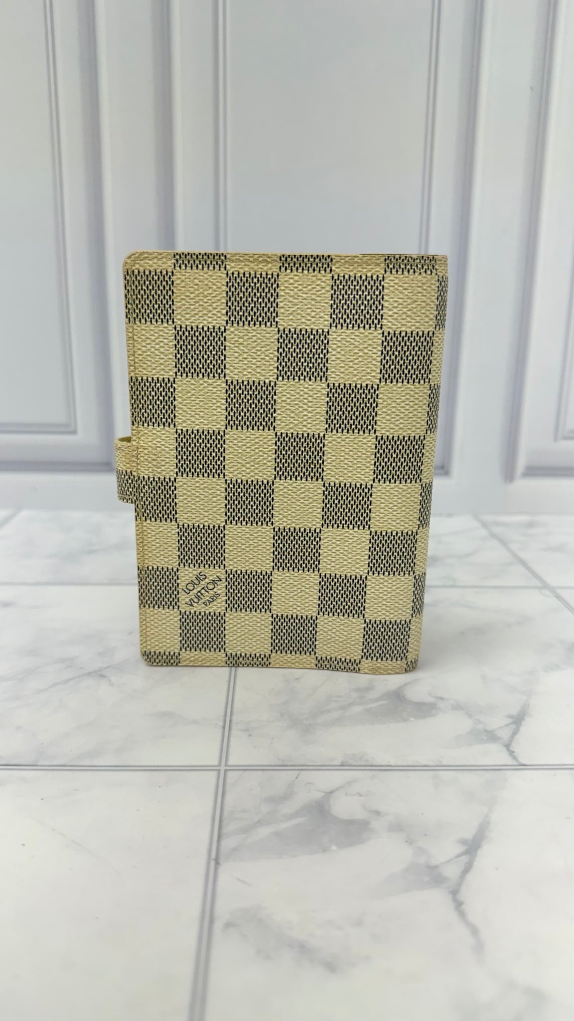 Louis Vuitton Damier Azur Passport Agenda PM Cover 