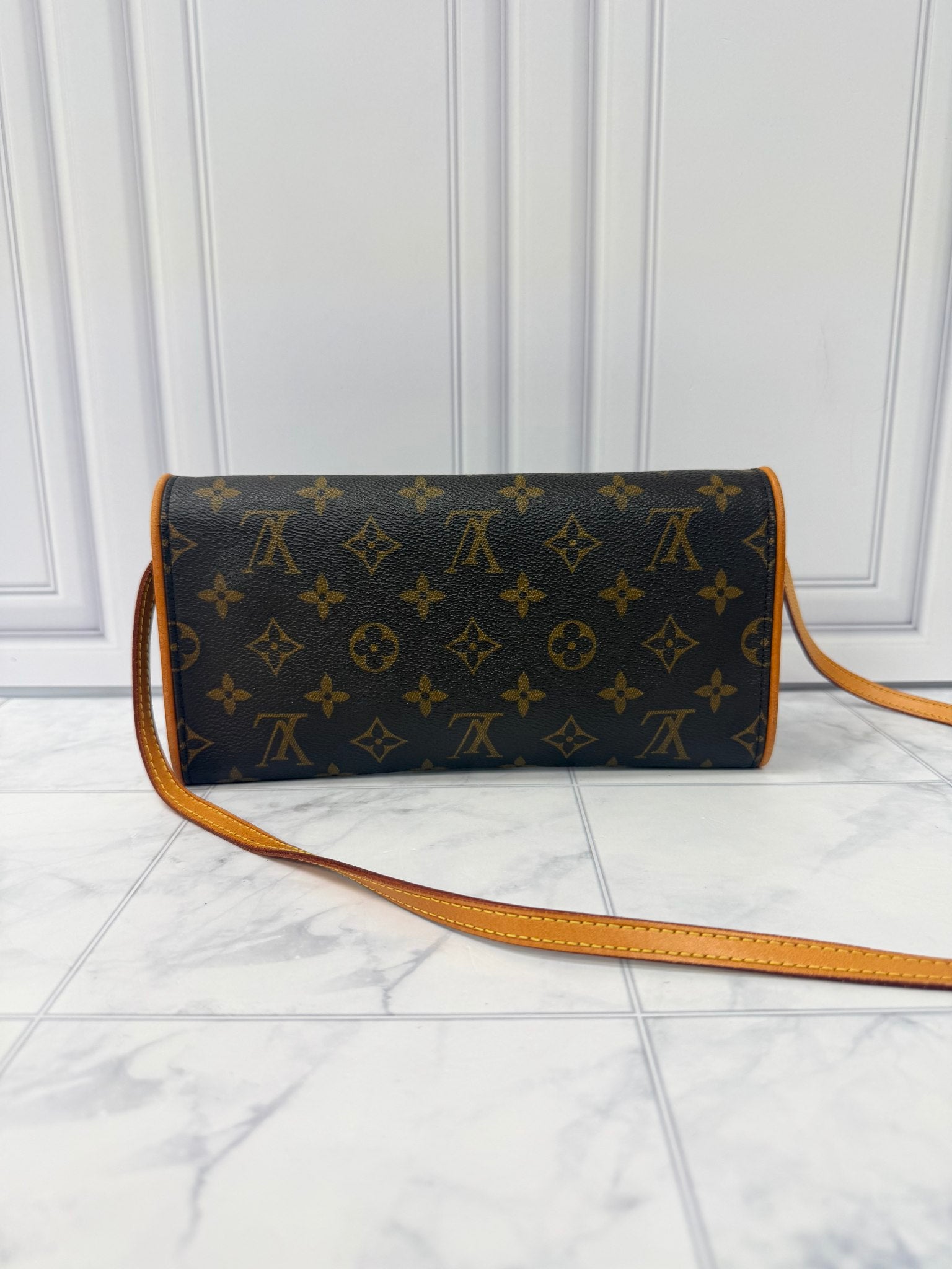 Louis Vuitton Monogram Twin Pochette GM Crossbody Bag 