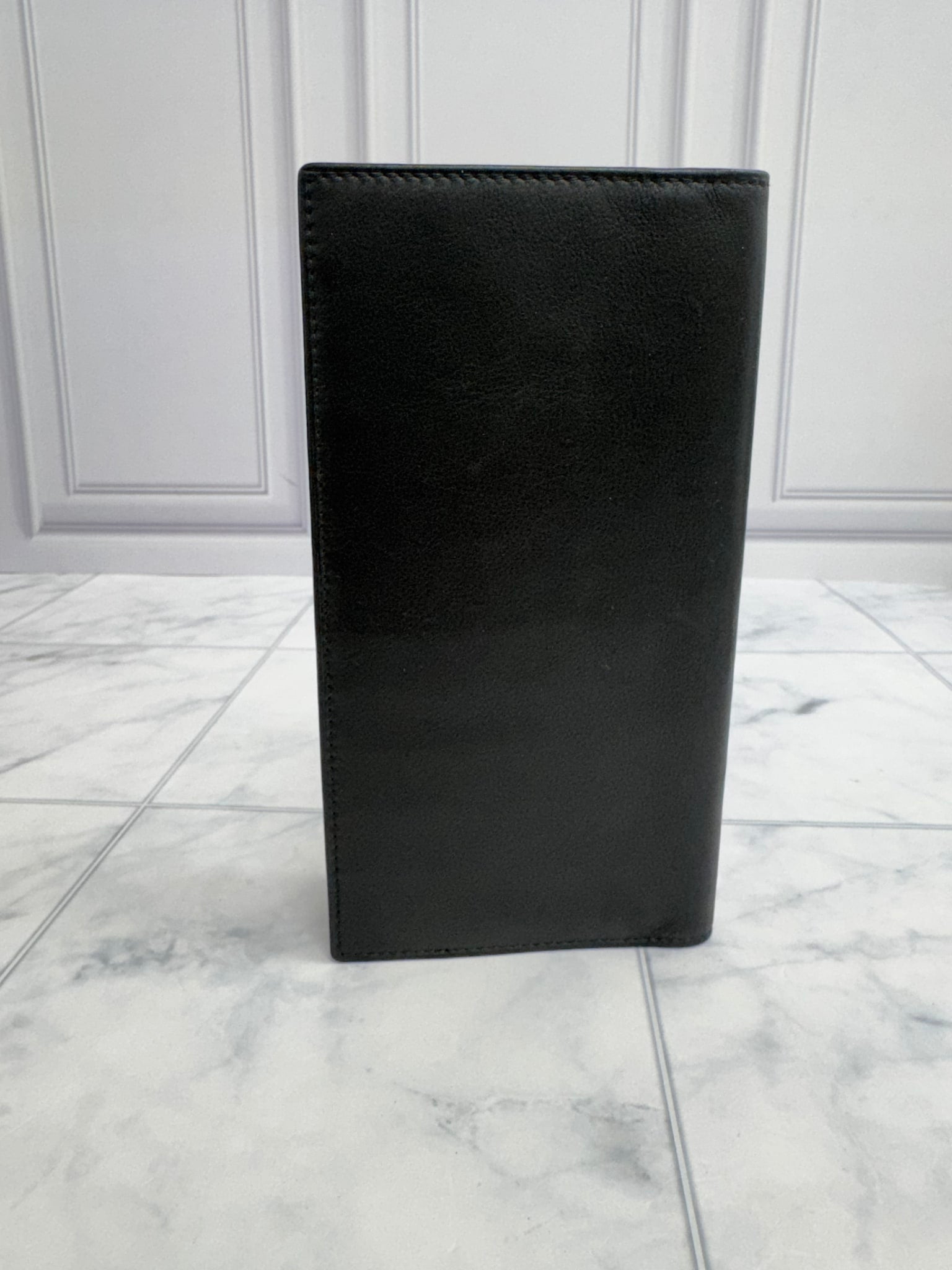 Gucci Black Leather Long Wallet