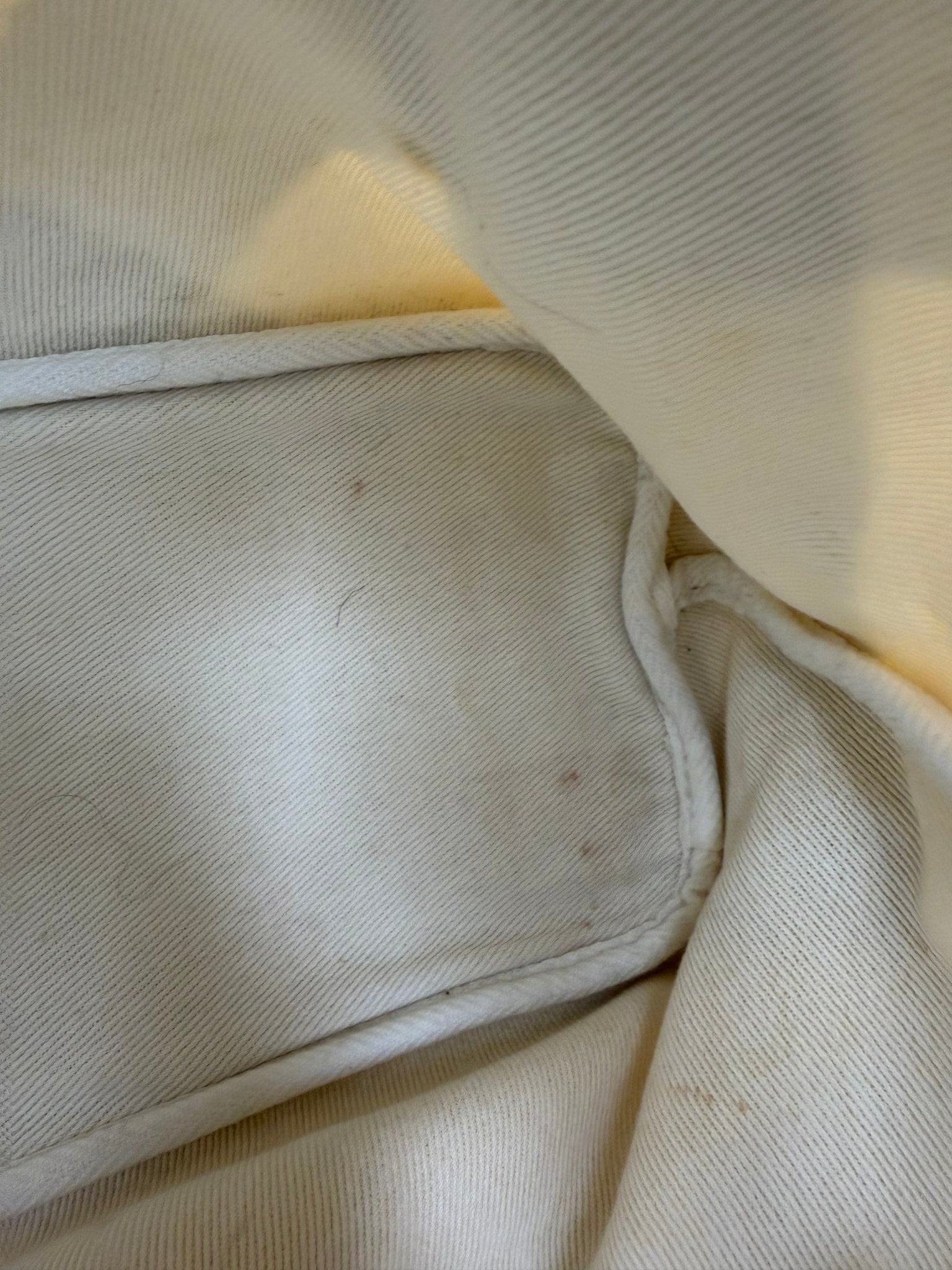 Burberry Cream Confetti Heart Check Canvas Large Tote Bag