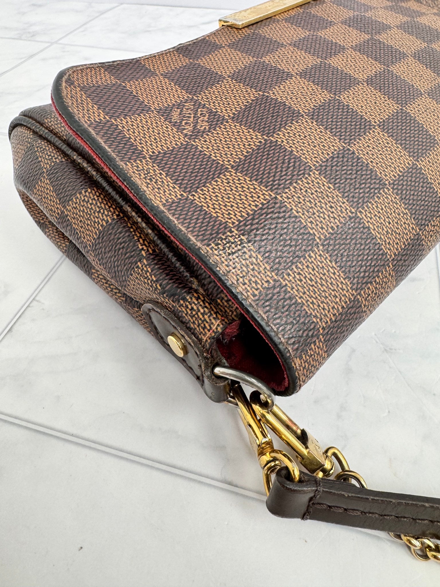 Louis Vuitton Damier Ebene Favorite Bag MM