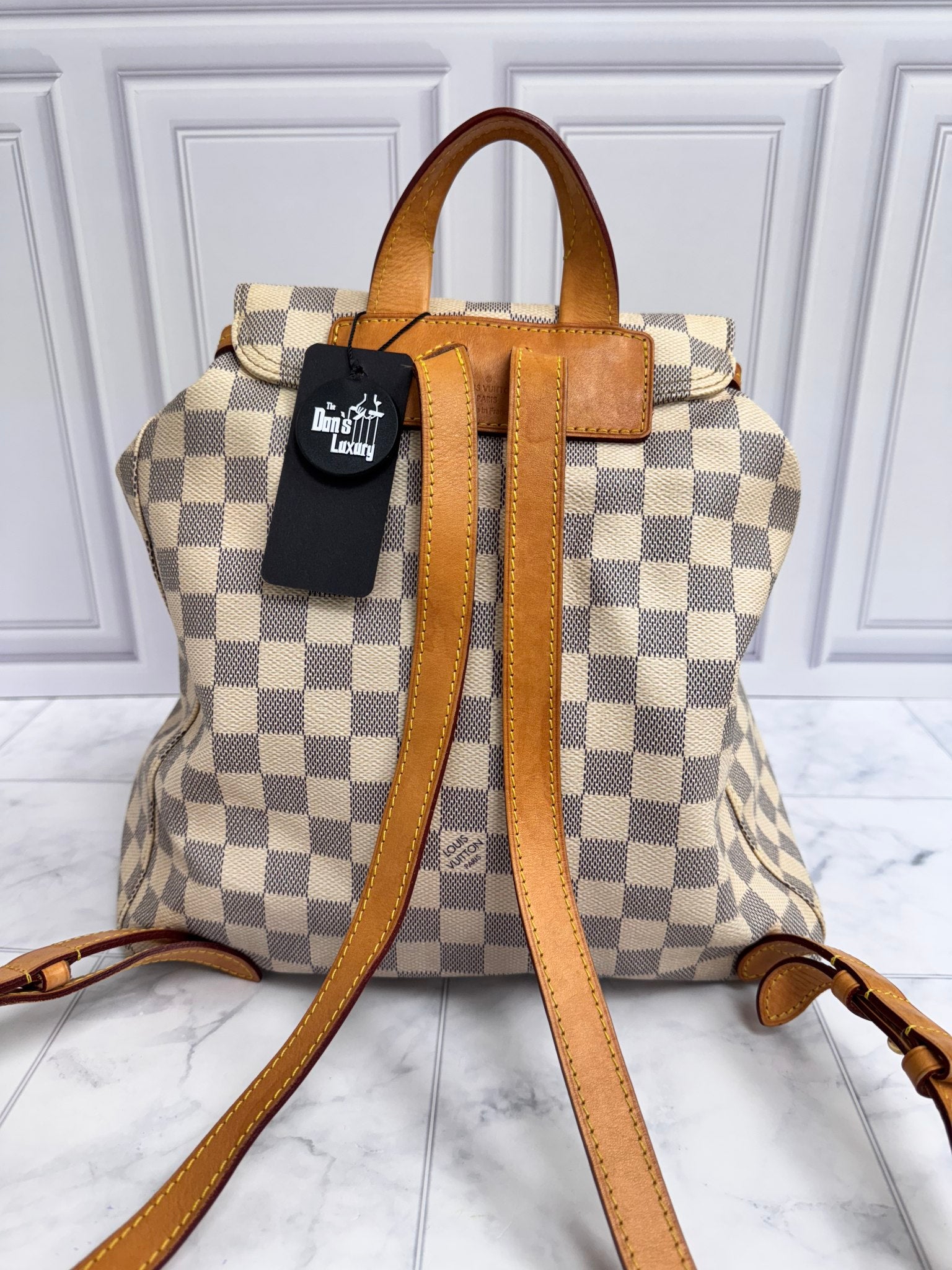 Louis Vuitton Damier Azur Sperone Backpack