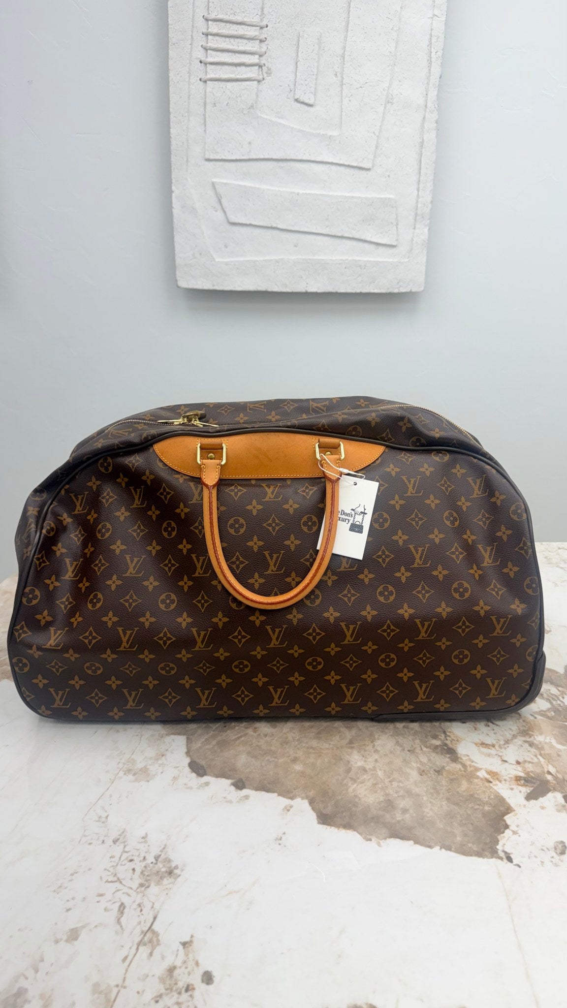 Louis Vuitton Monogram Eole Rolling Duffle Bag 