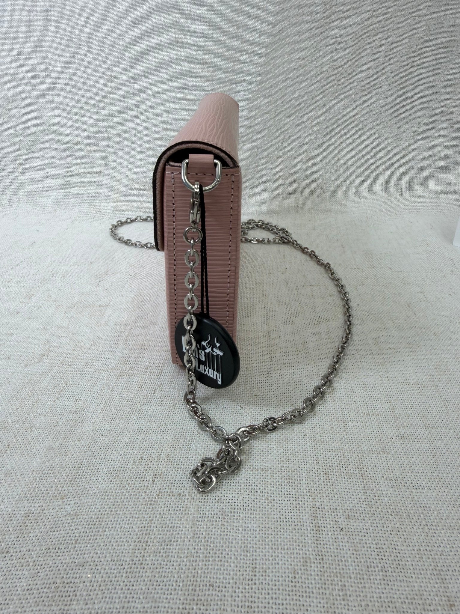 Louis Vuitton Rose ballerine Epi Leather  Felicie Pochette Crossbody 