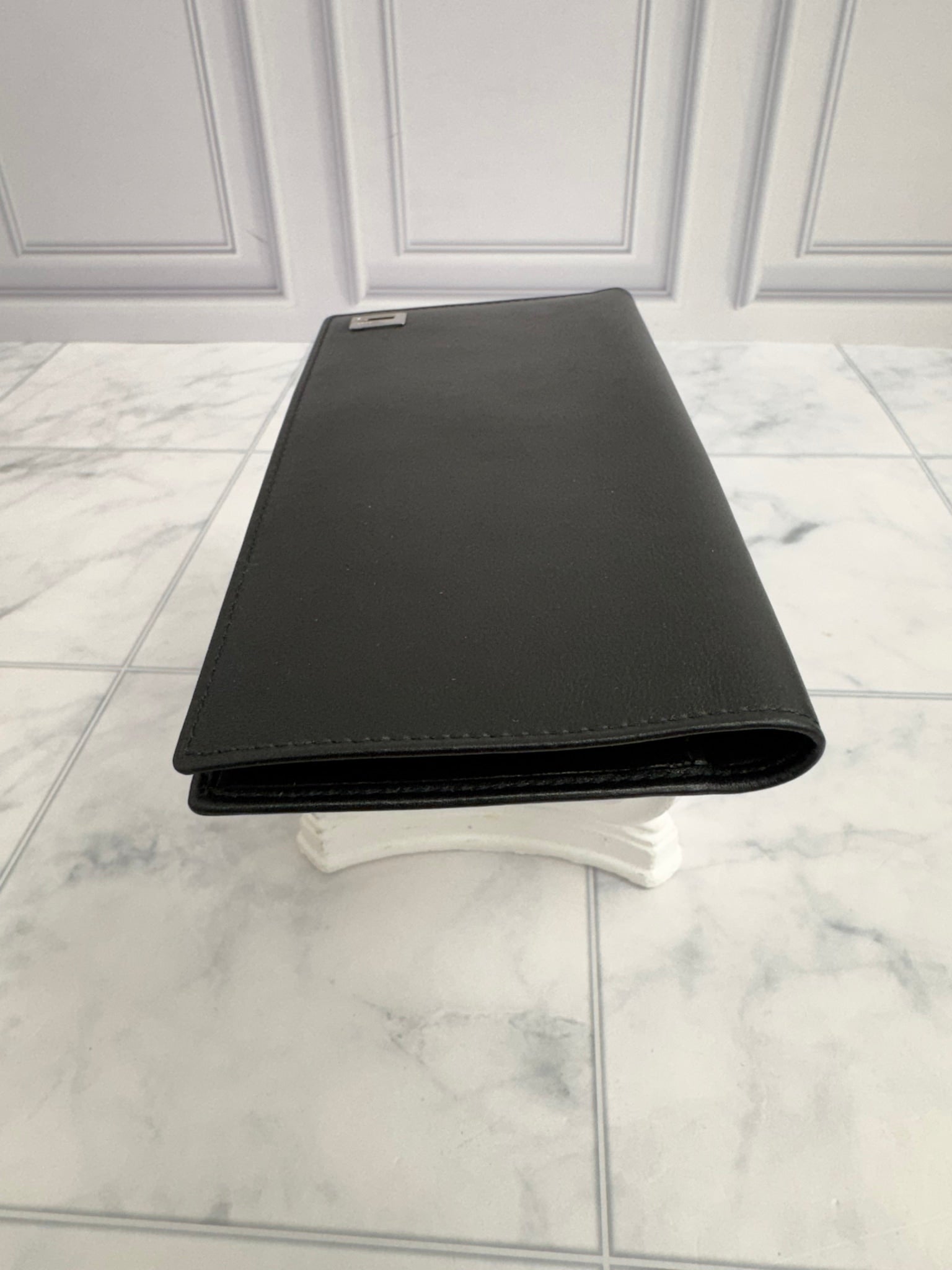 Gucci Black Leather Long Wallet