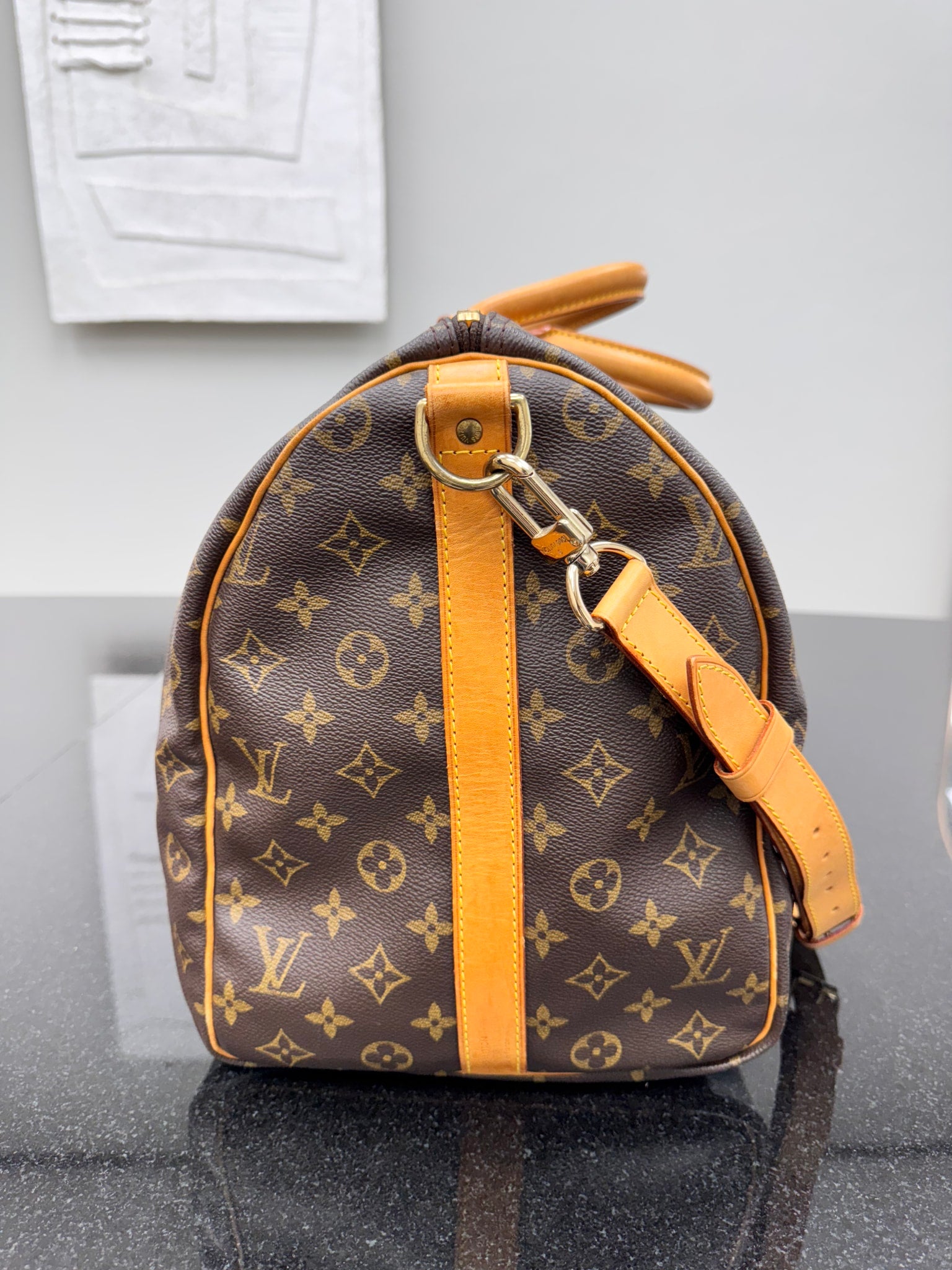 Louis Vuitton Monogram Keepall Bandouliere 50