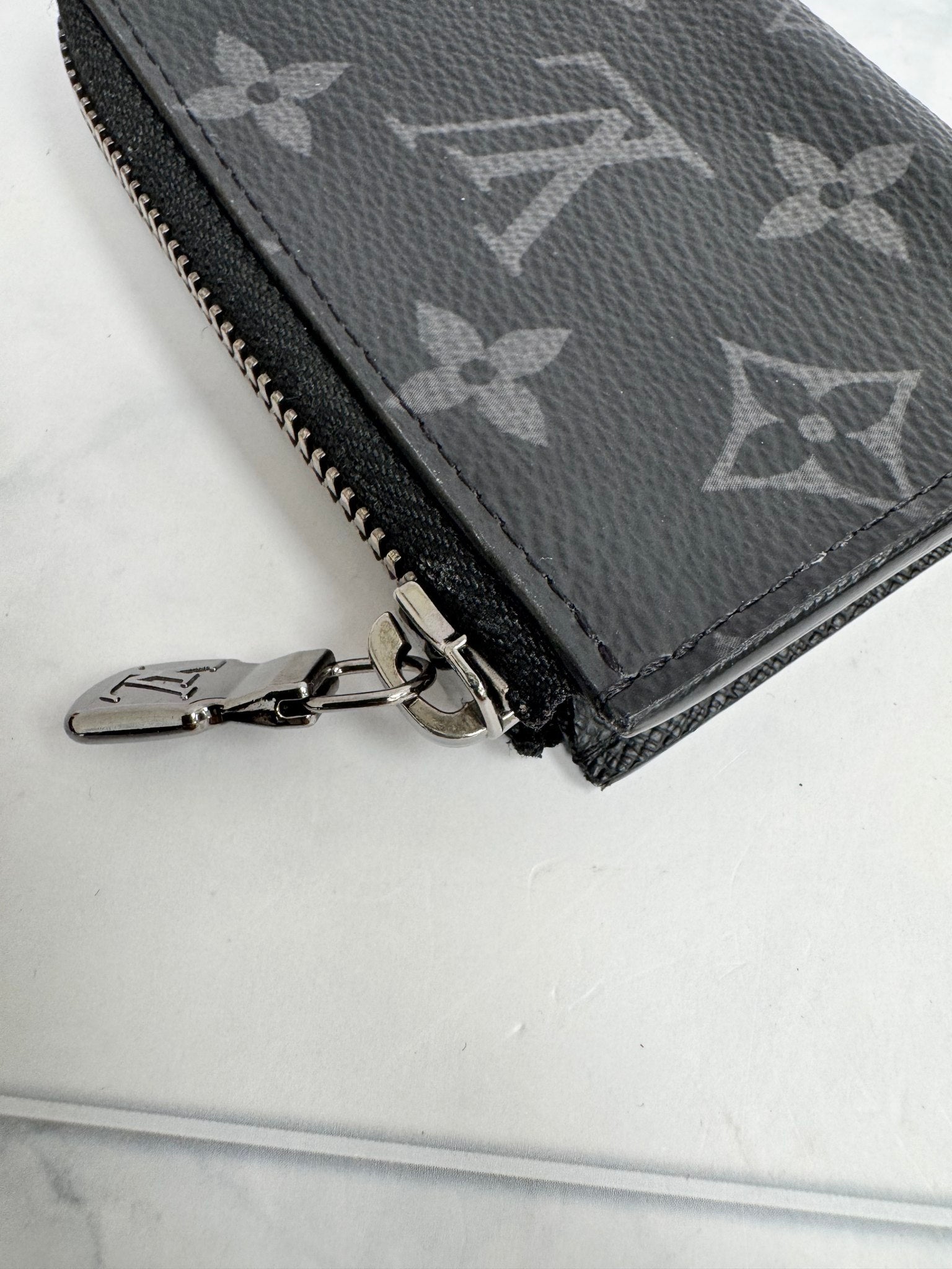 Louis Vuitton Monogram Eclipse Zippy Coin Purse