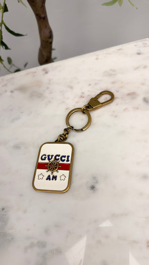 Gucci AM Keychain & Bag Charm