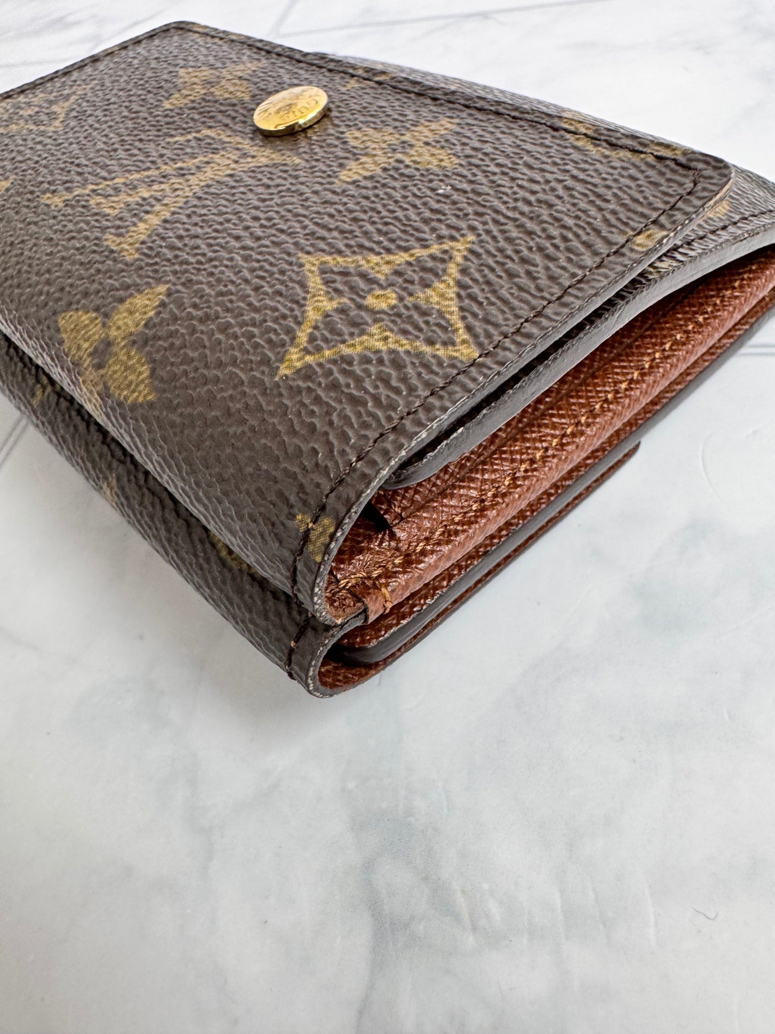 Louis Vuitton Monogram Trifold Elise Compact Wallet