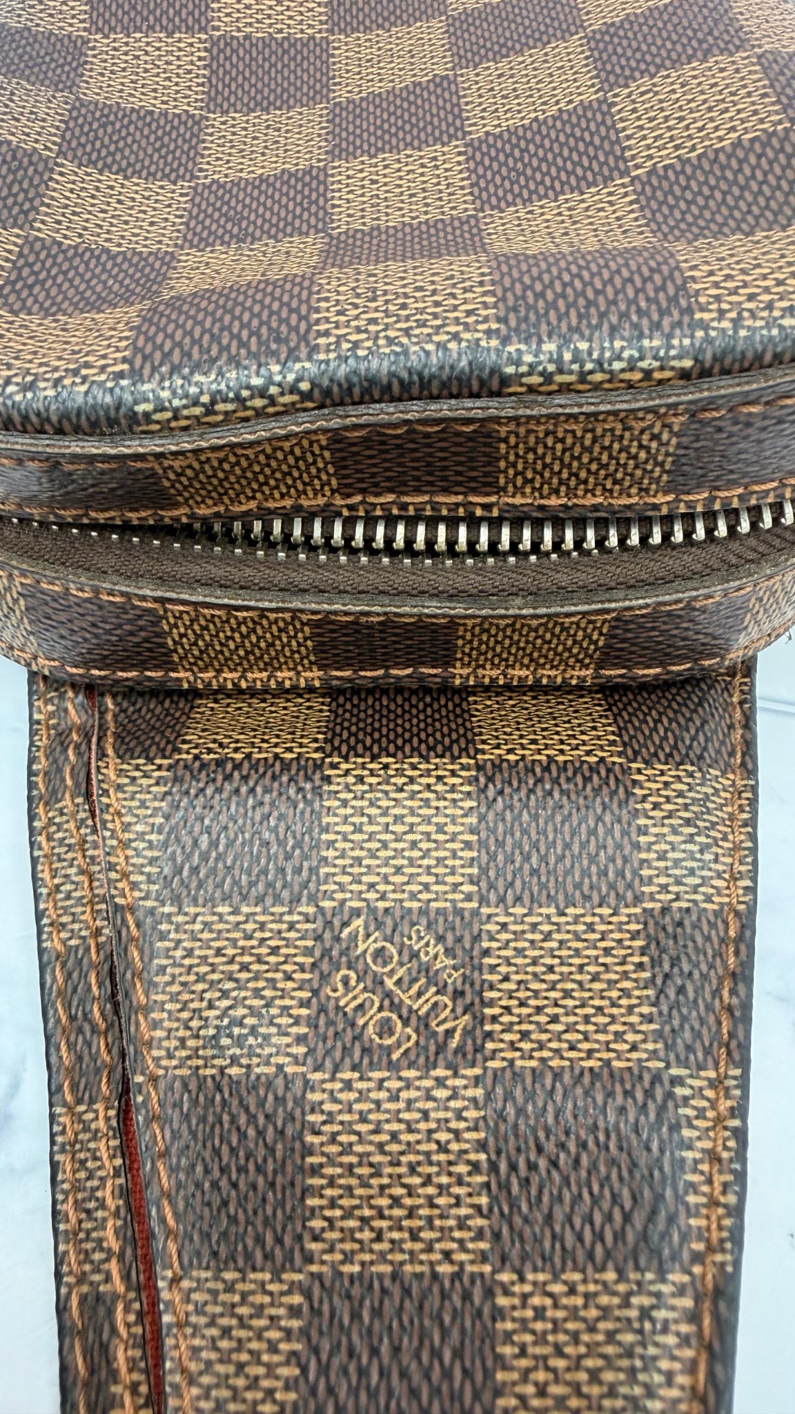 Louis Vuitton Damier Ebene Geronimos Belt Bag