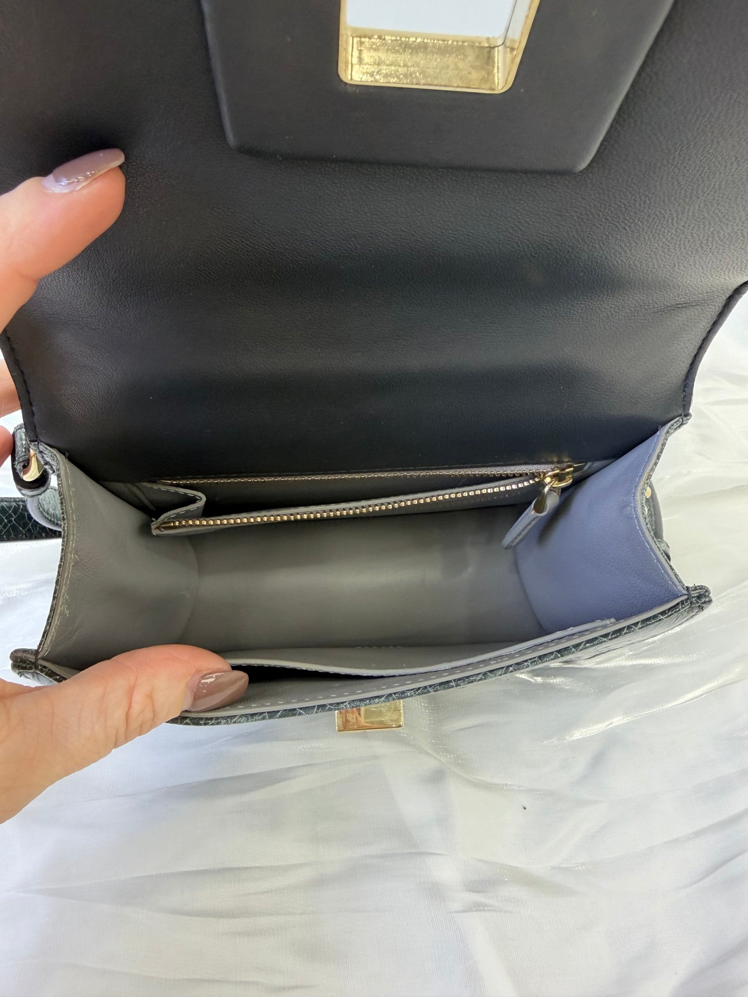 Christian Dior Multicolor Leather Diorama Club Flap Bag