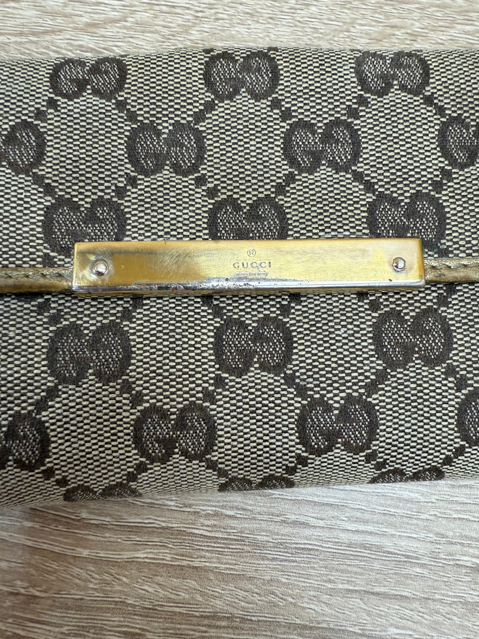 Gucci Canvas Long Wallet