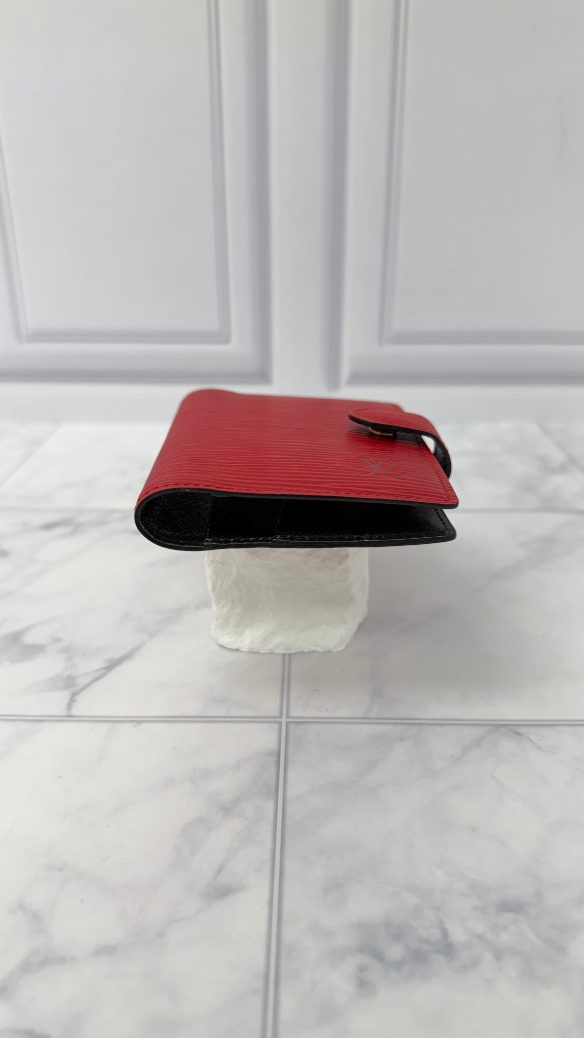 Louis Vuitton Red Epi Leather Mini Agenda 