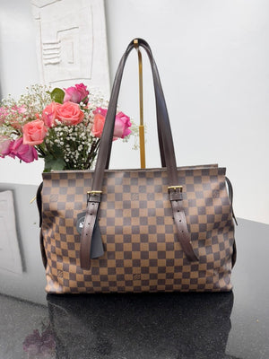 Louis Vuitton Damier Ebene Chelsea Tote Bag