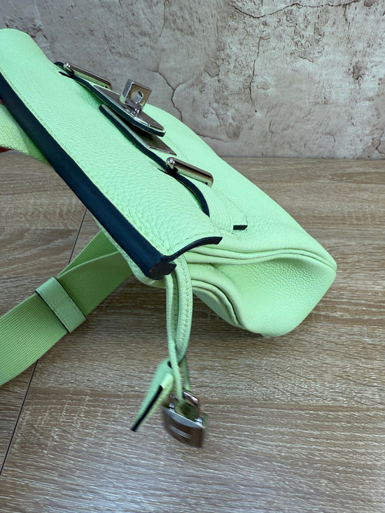 BRAND NEW- Hermes Vert Absinthe Togo Leather Hac A Dos PM Backpack