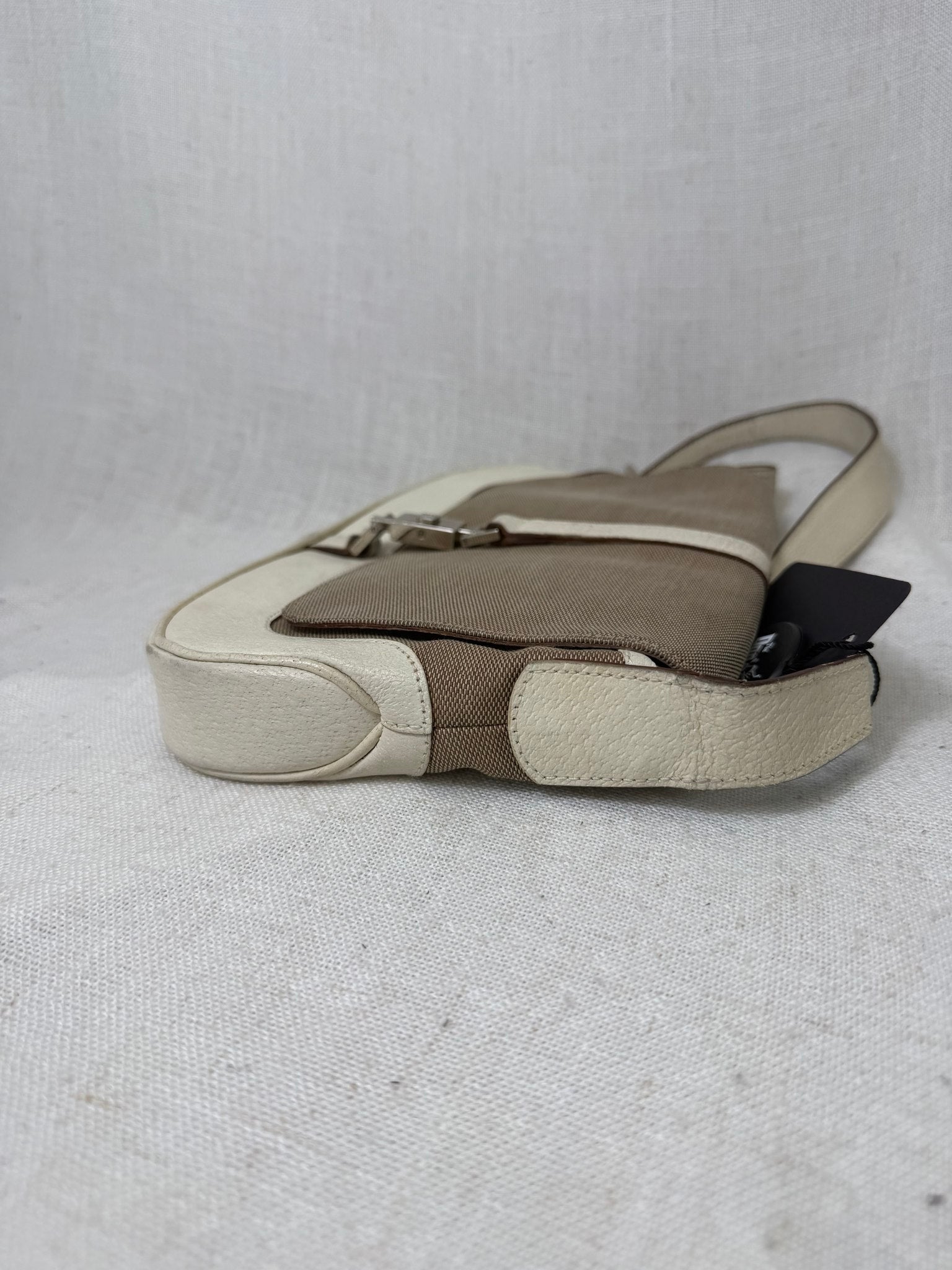 Gucci Beige Canvas Jackie Shoulder Bag