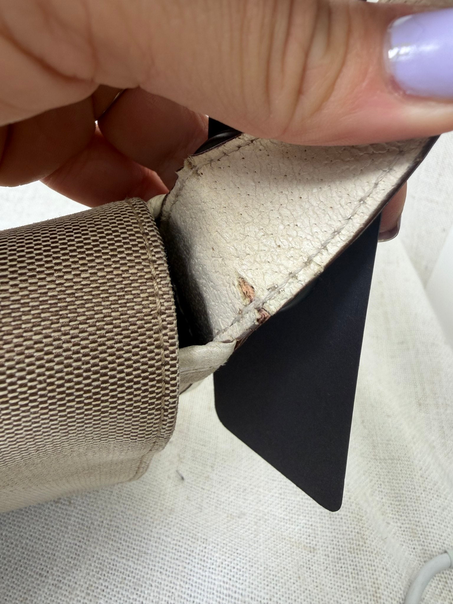 Gucci Beige Canvas Jackie Shoulder Bag