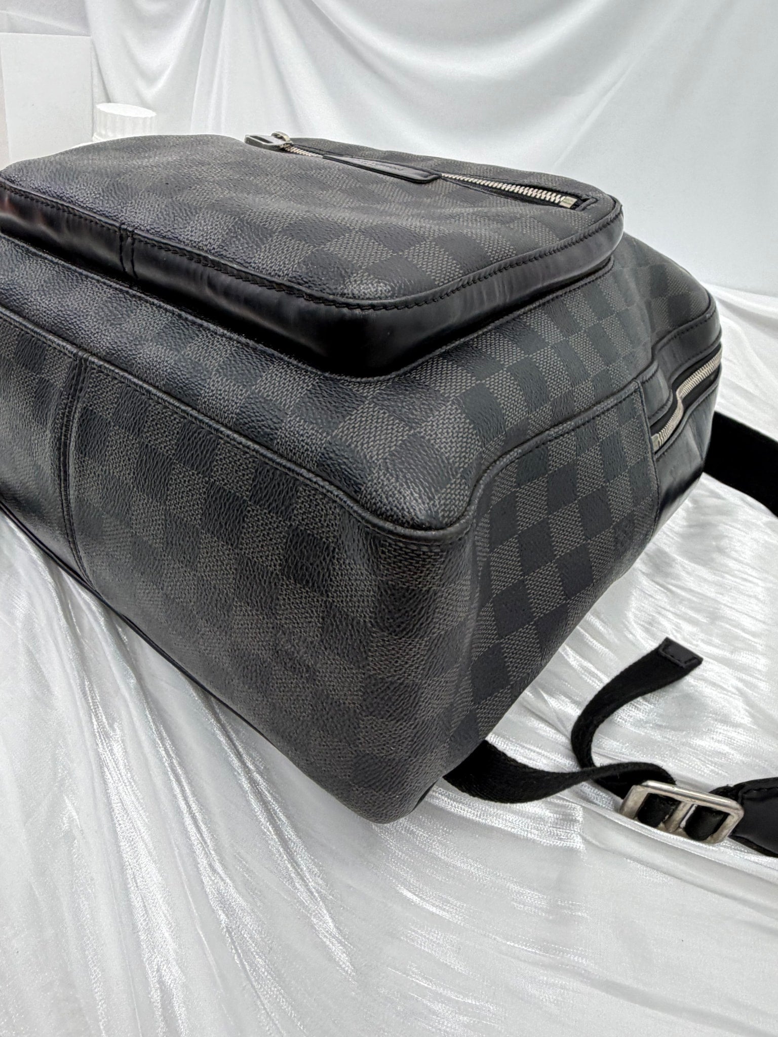 Louis Vuitton Black Damier Graphite Josh Backpack