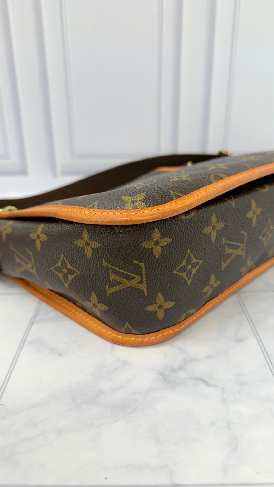Louis Vuitton Monogram Bosphore Messenger Crossbody Bag 