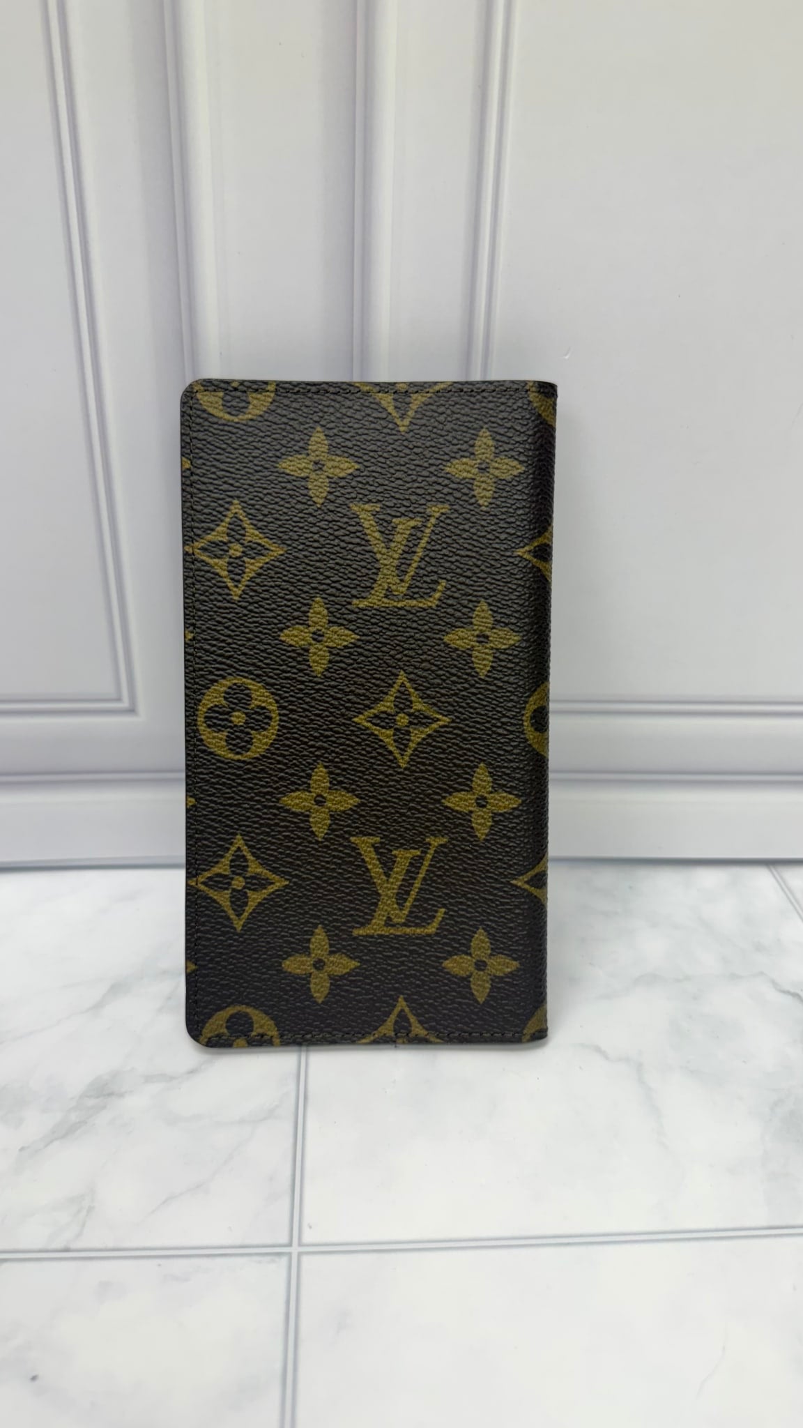 LIKE NEW - Louis Vuitton Monogram Check Book Cover