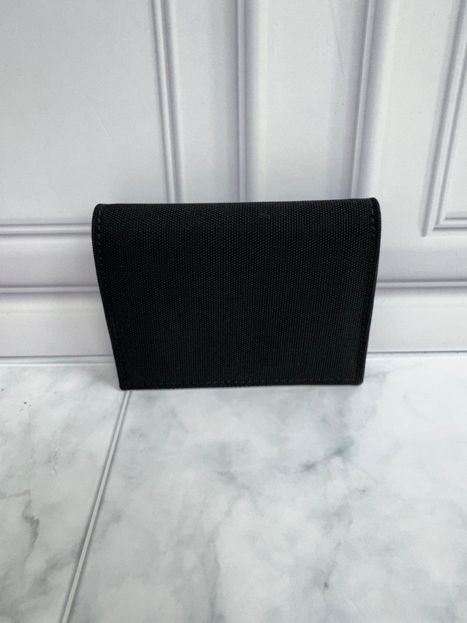 LIKE NEW - Gucci Black Nylon Coin Case