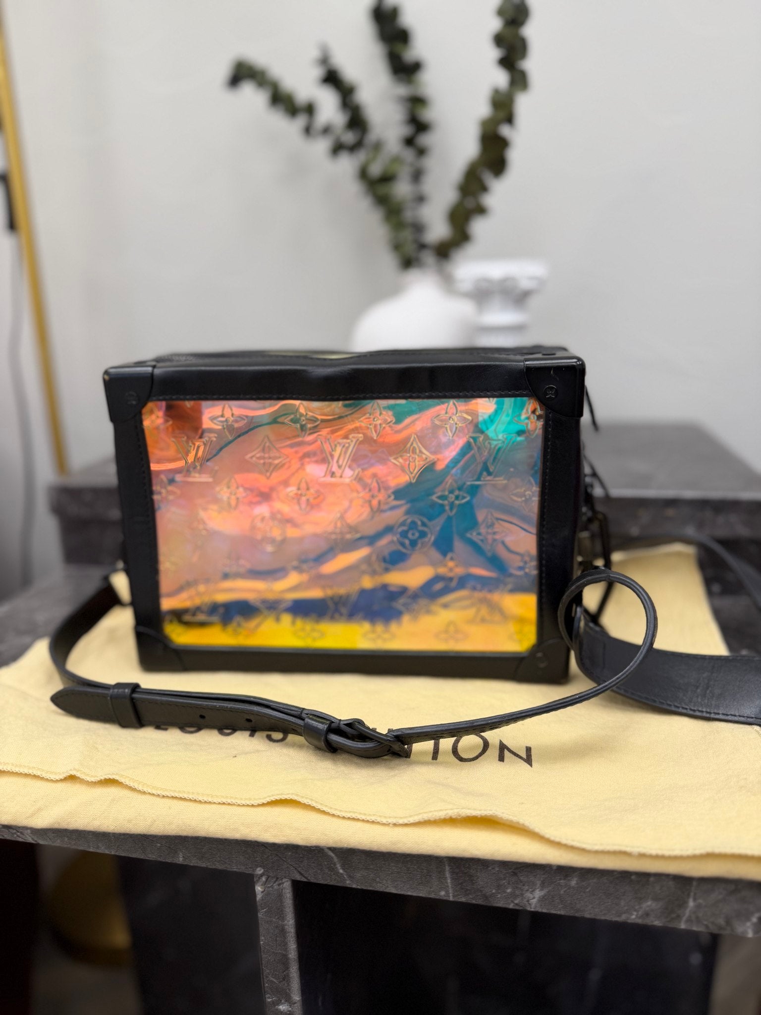 Louis Vuitton Prism Monogram Soft Trunk Shoulder Bag