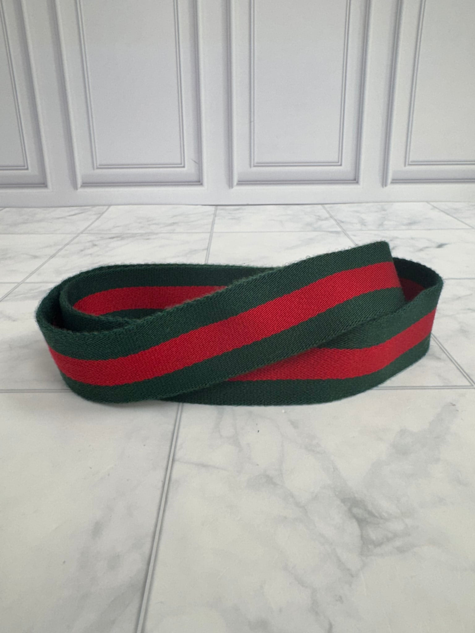 Gucci Web Canvas Belt Size 95/38