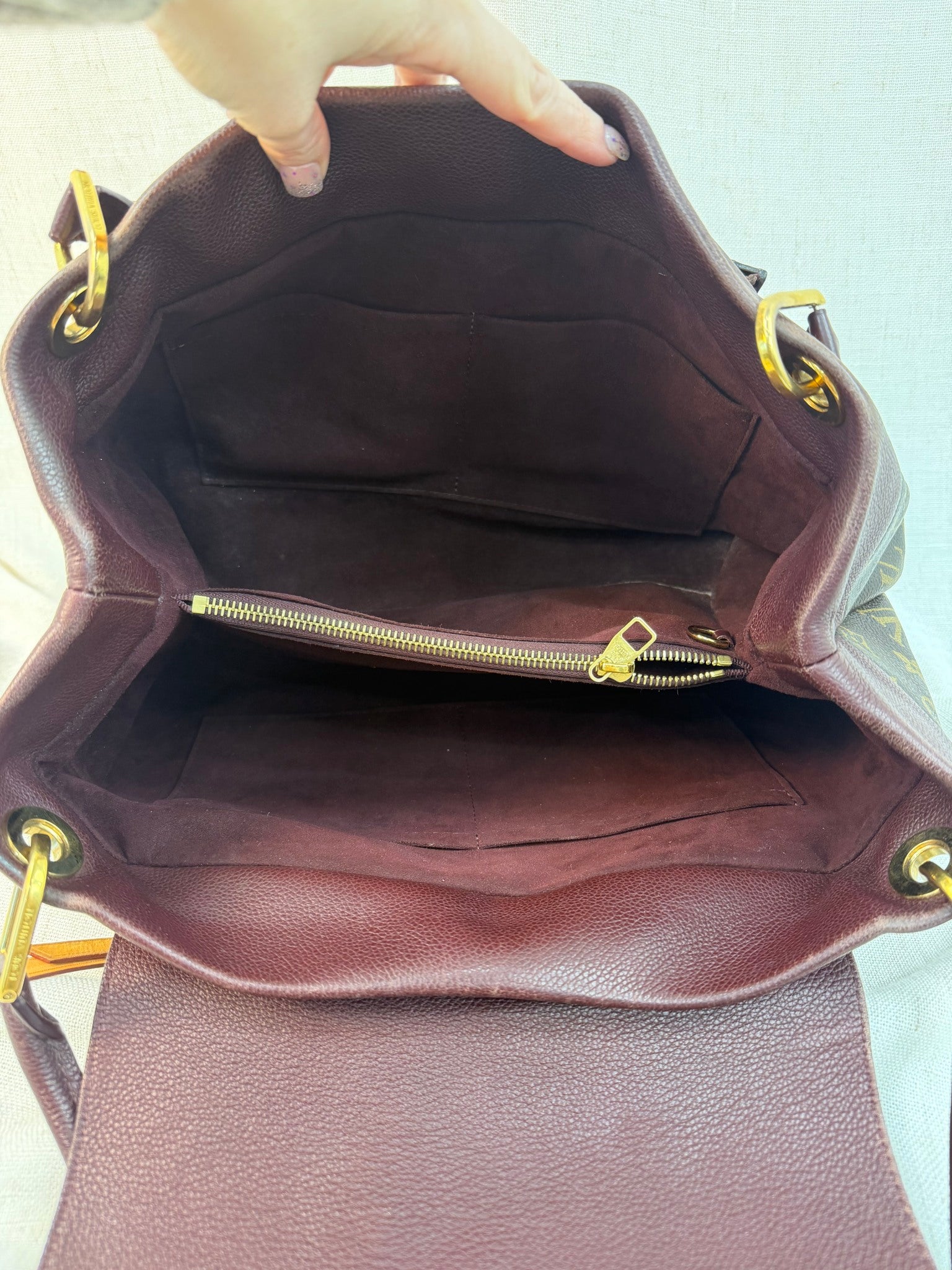 Louis Vuitton Monogram Olympe MM Bag