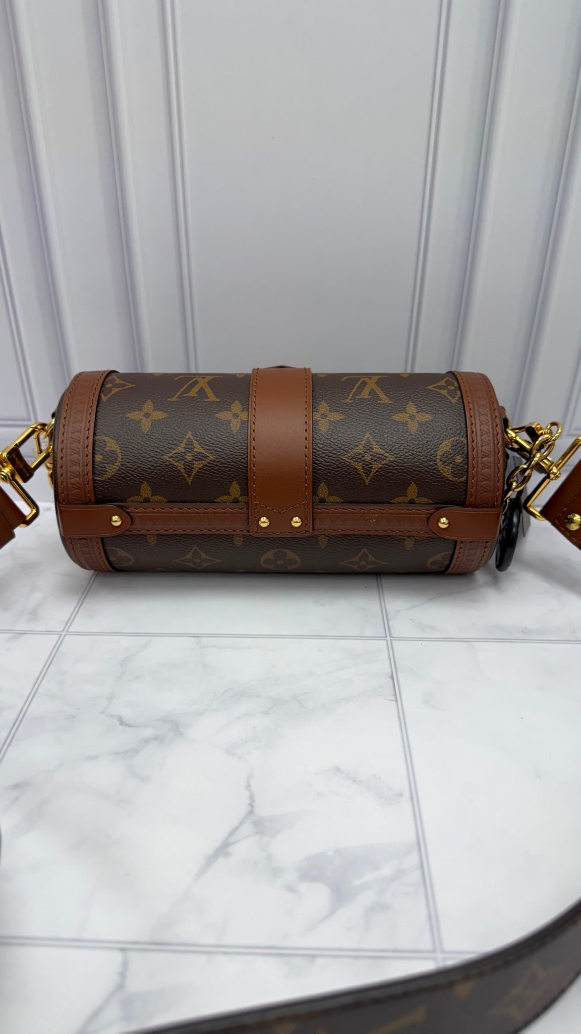 LIKE NEW- Louis Vuitton Monogram Papillon Trunk Crossbody