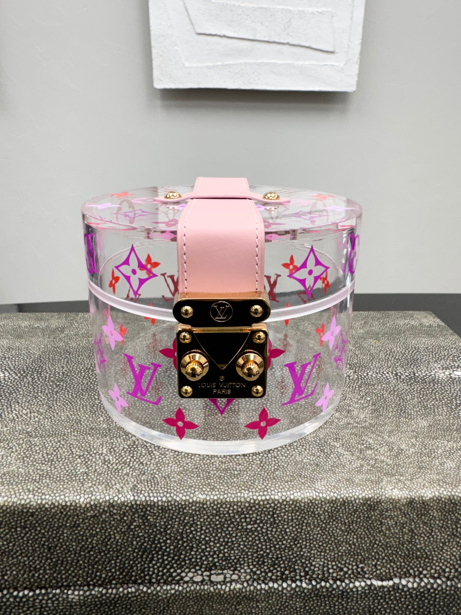 Louis Vuitton Pink Monogram Scott Box