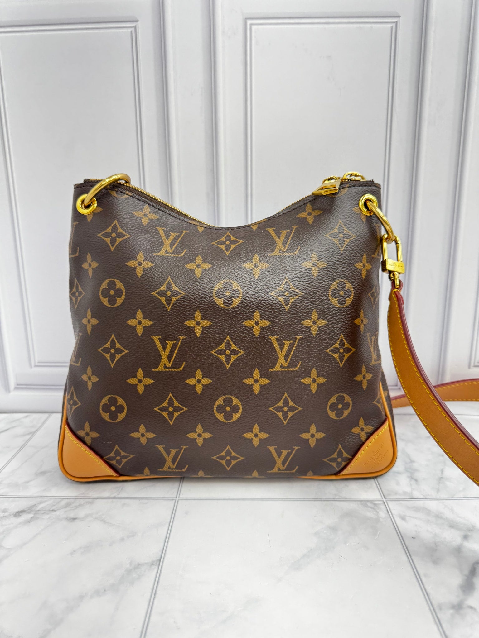  Louis Vuitton Monogram Odeon Crossbody Bag PM 