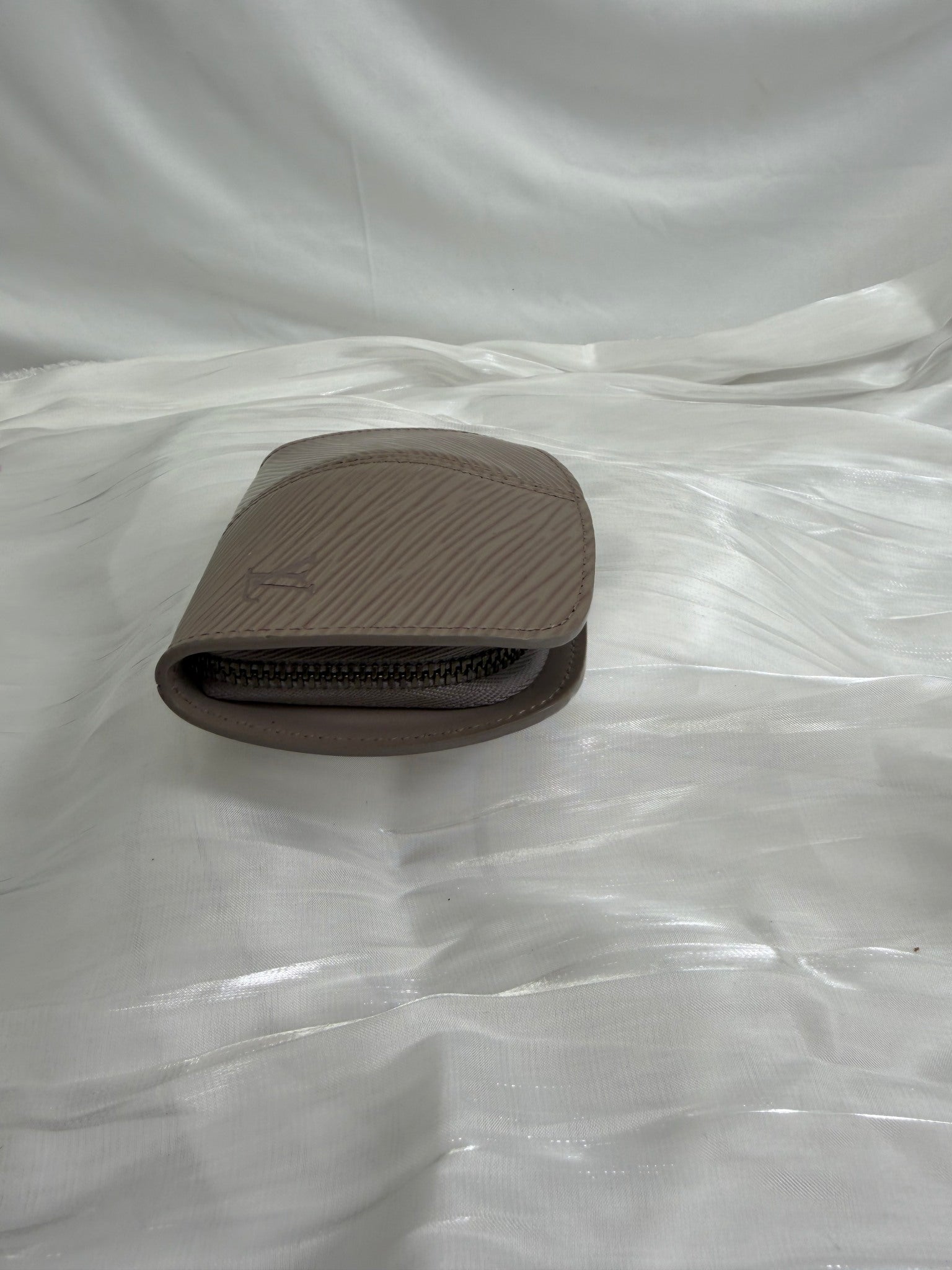 Louis Vuitton Lilac Epi Demi Lune Coin Case