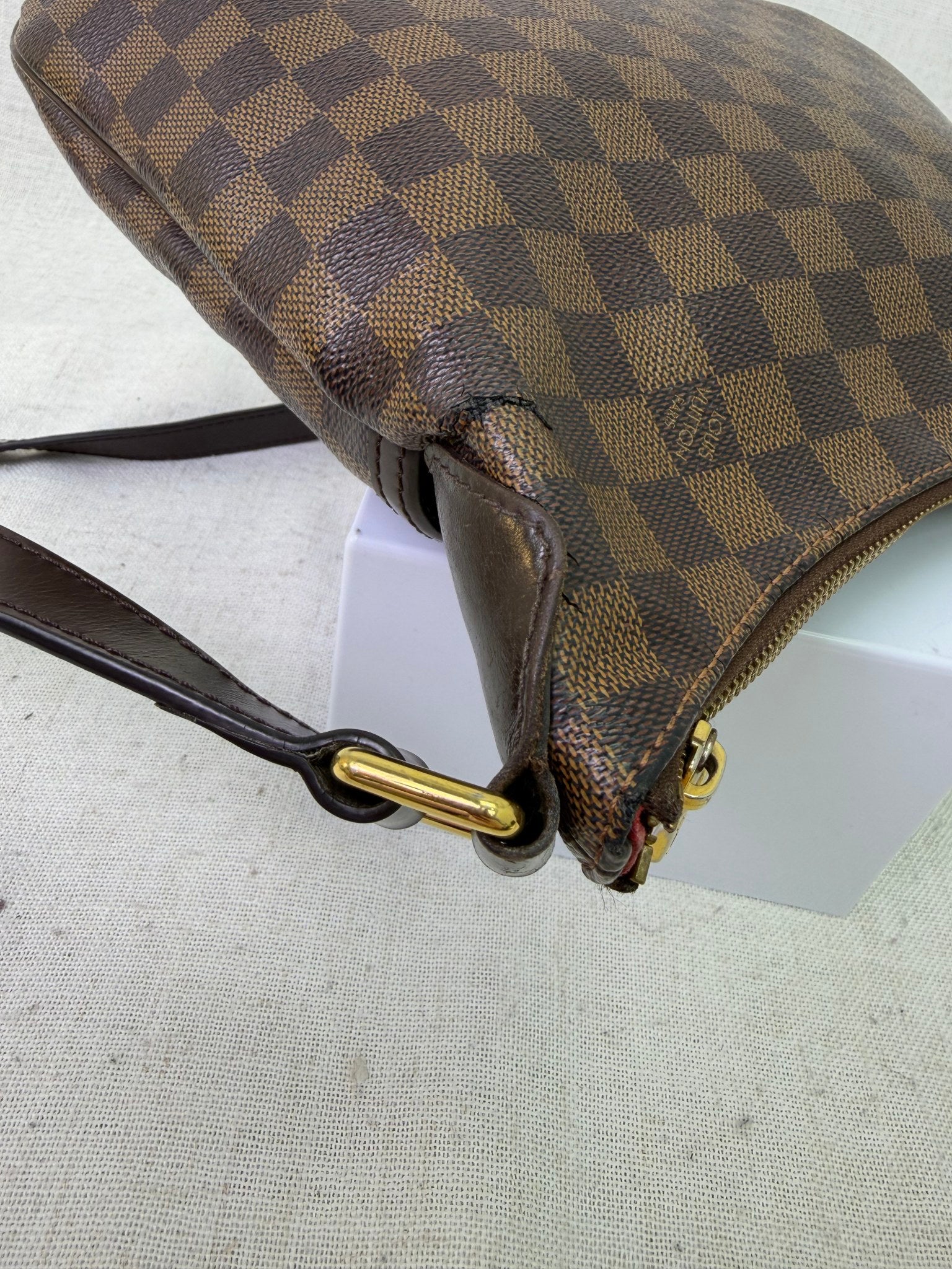 Louis Vuitton Damier Ebene Bloomsbury PM Crossbody