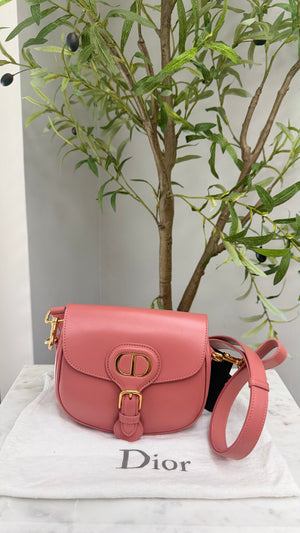 Christian Dior Pink Leather Crossbody Bag