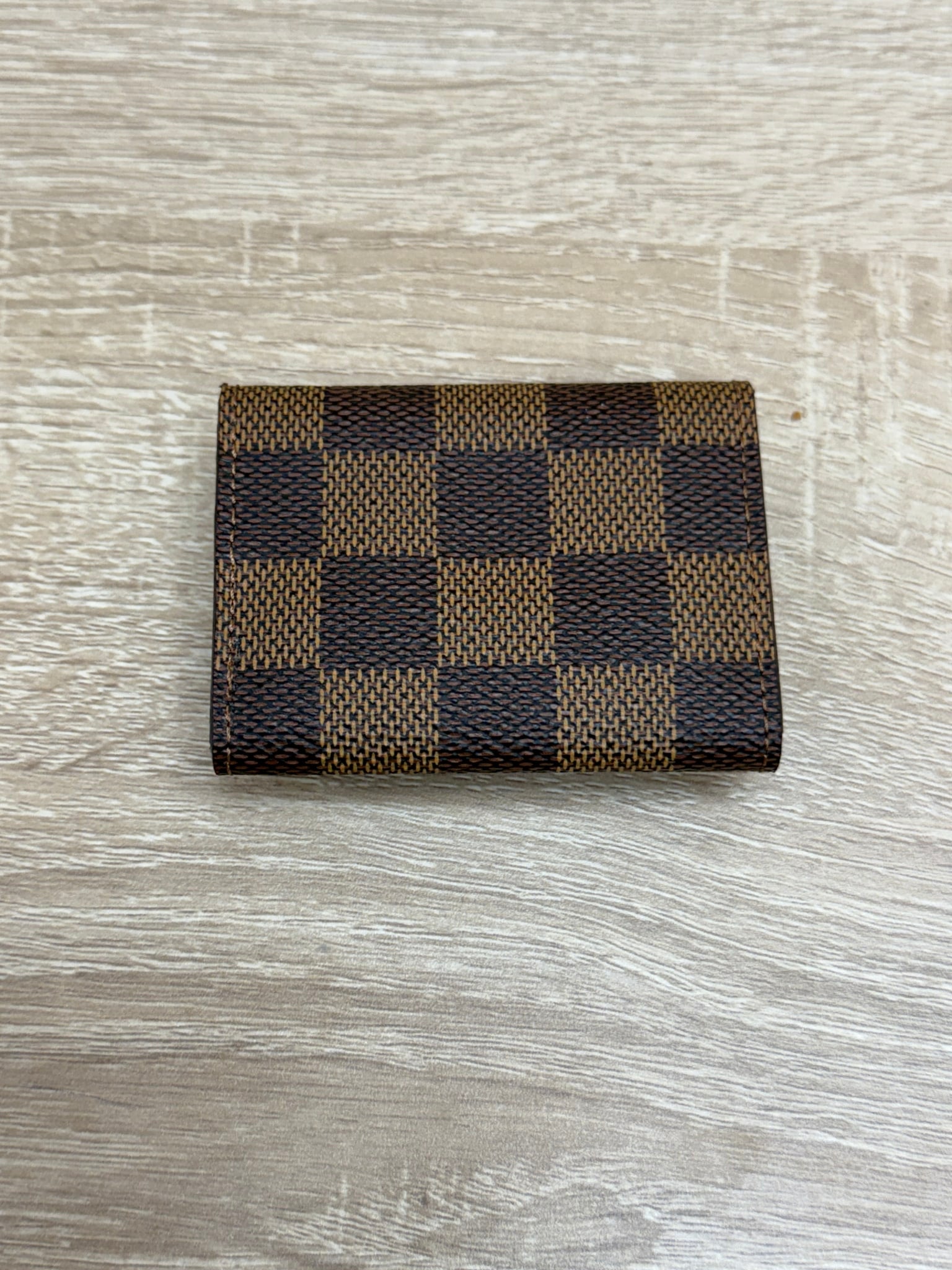 Louis Vuitton Damier Ebene Cuff Links
