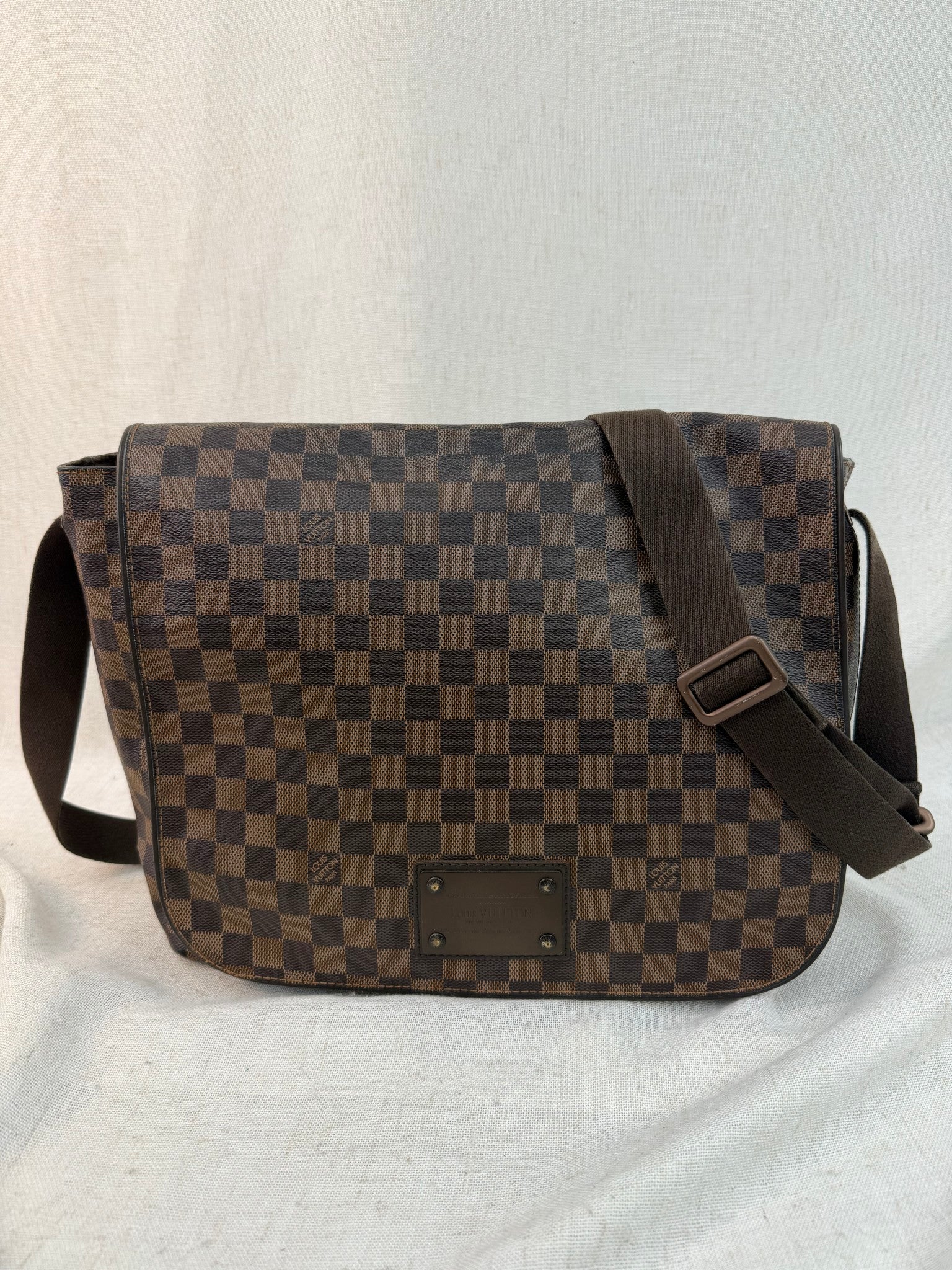 Louis Vuitton Damier Ebene Brooklyn GM Messenger Bag